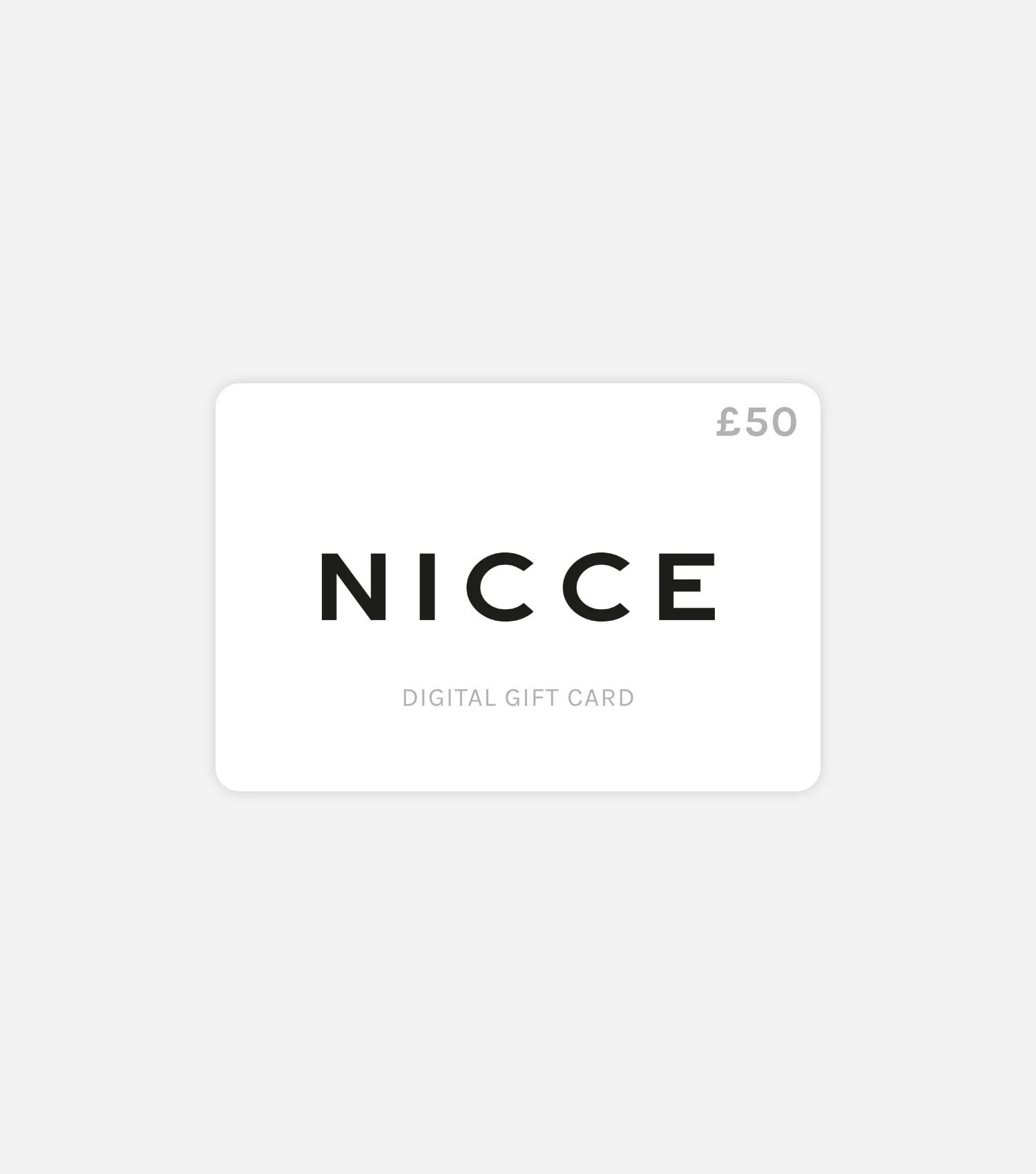 NICCE Digital Gift Card - Image 3