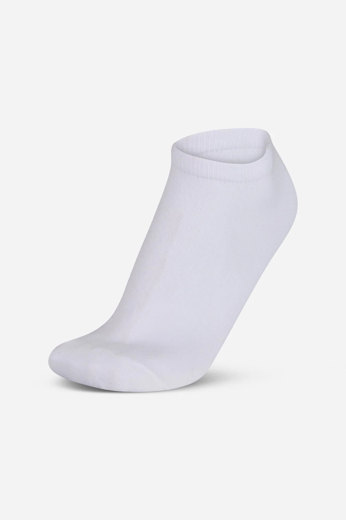 NICCE Mens 5 Pack Trainer-Liner Annis Socks | WHITE - Image 4