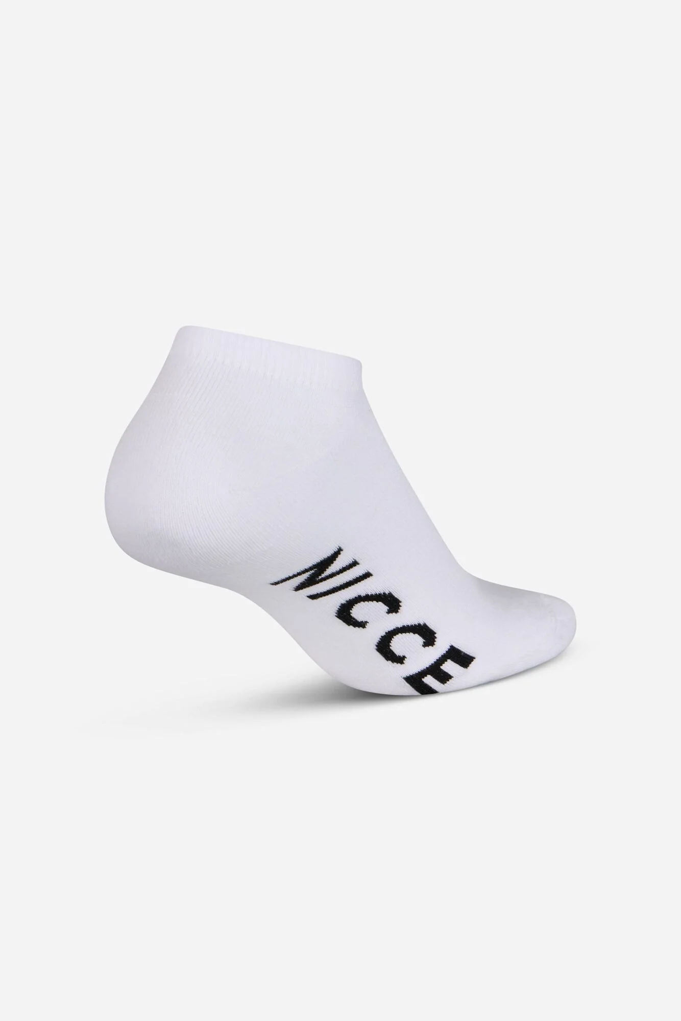 NICCE Mens 5 Pack Trainer-Liner Annis Socks | WHITE - Image 5