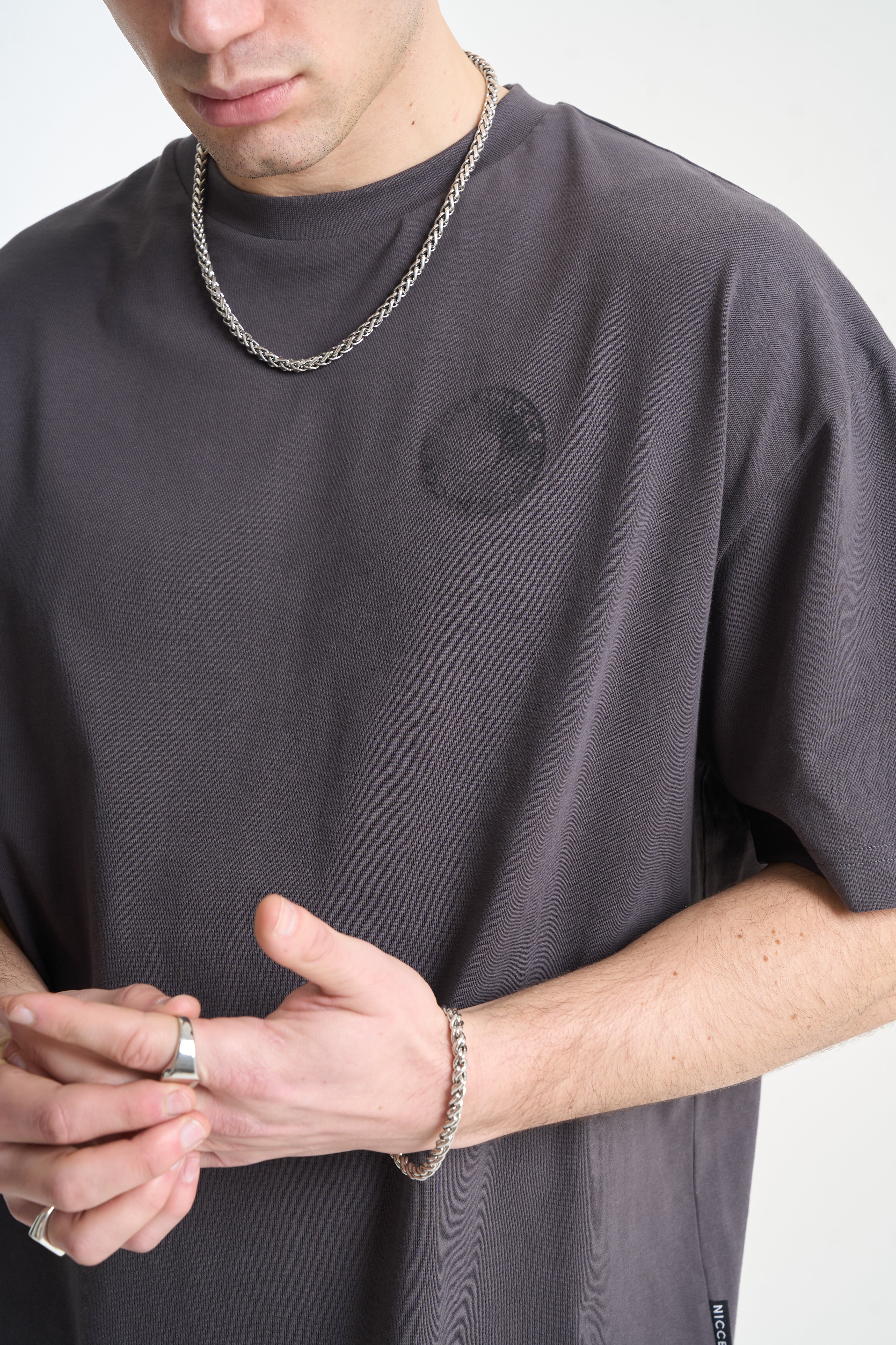 NICCE Mens Ambit T-Shirt | Coal - Image 2