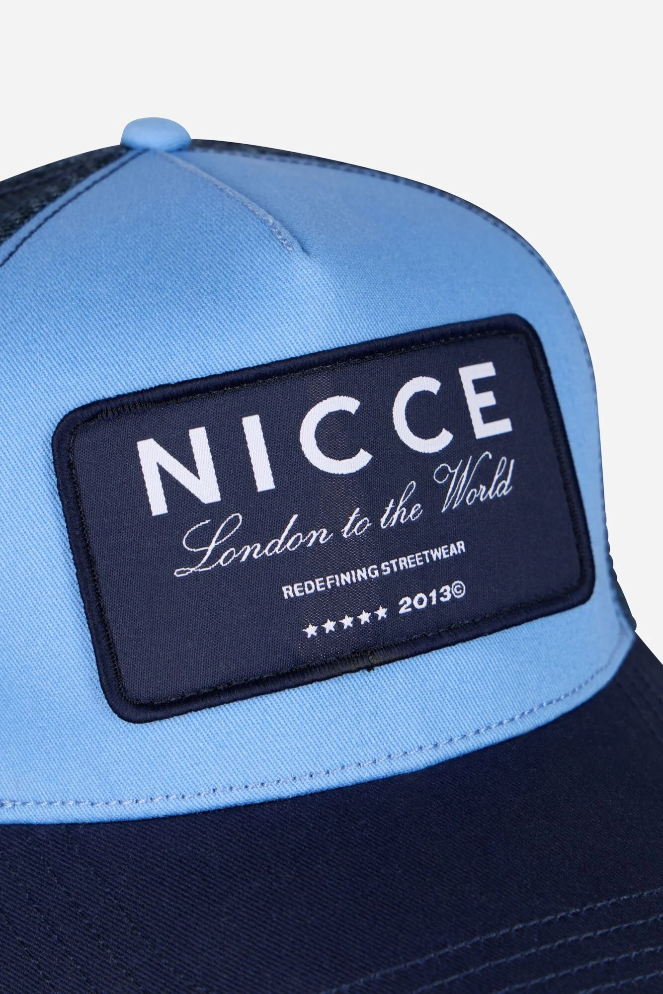 NICCE Mens Griffton Cap | Allure Blue - Image 4
