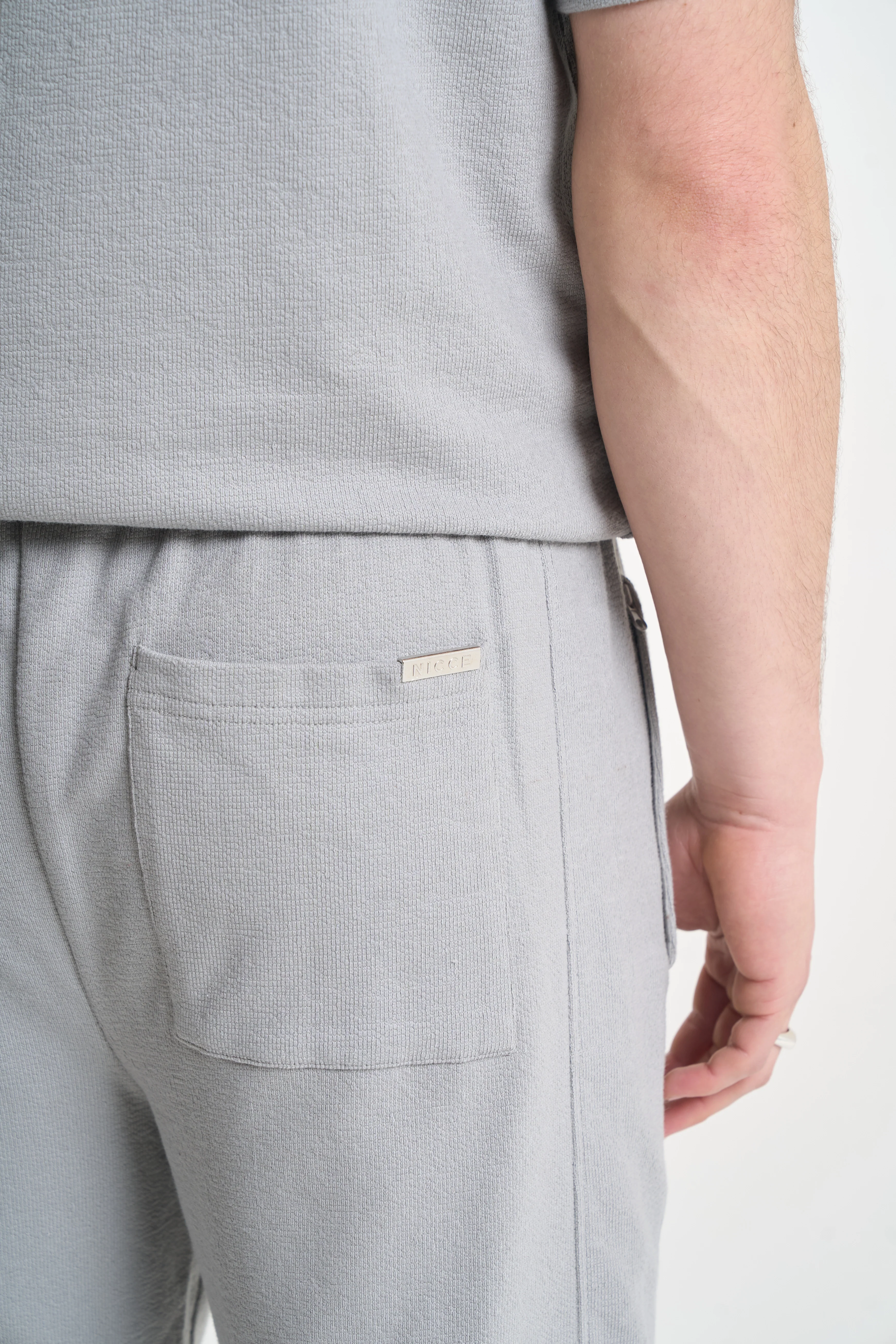 NICCE Mens Cera Shorts | Circular Grey - Image 4