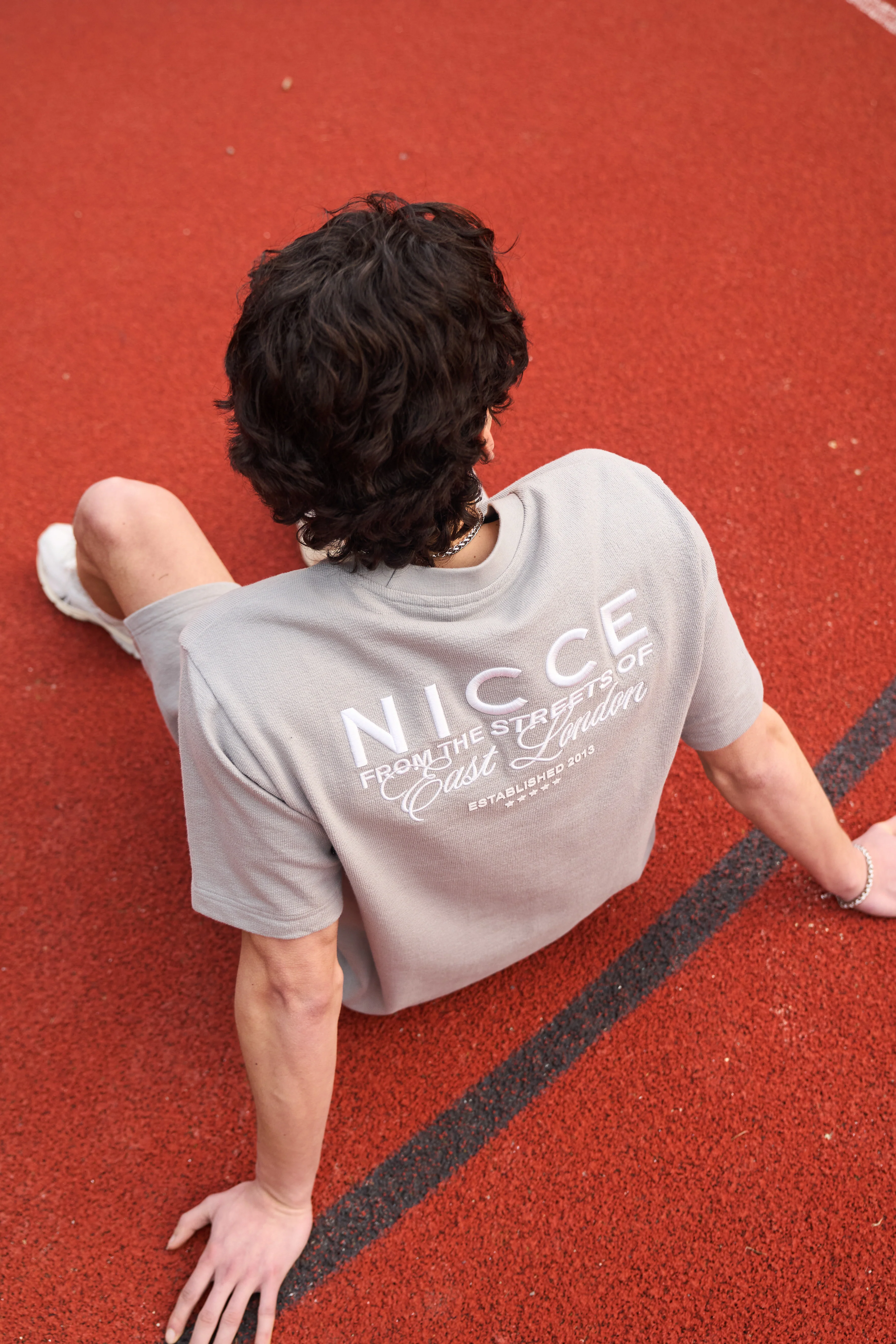 NICCE Mens Cera T-Shirt | Circular Grey