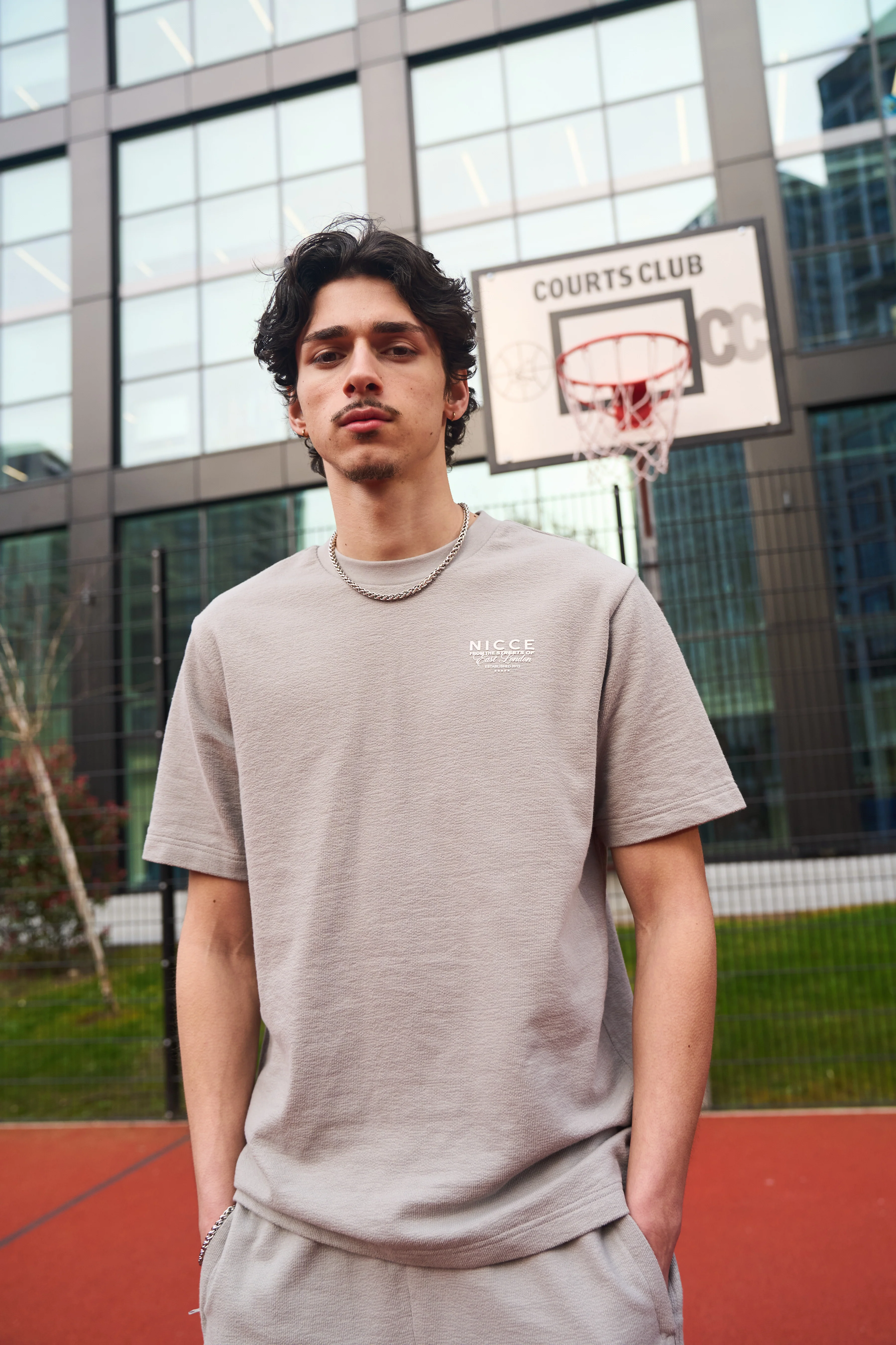 NICCE Mens Cera T-Shirt | Circular Grey - Image 2