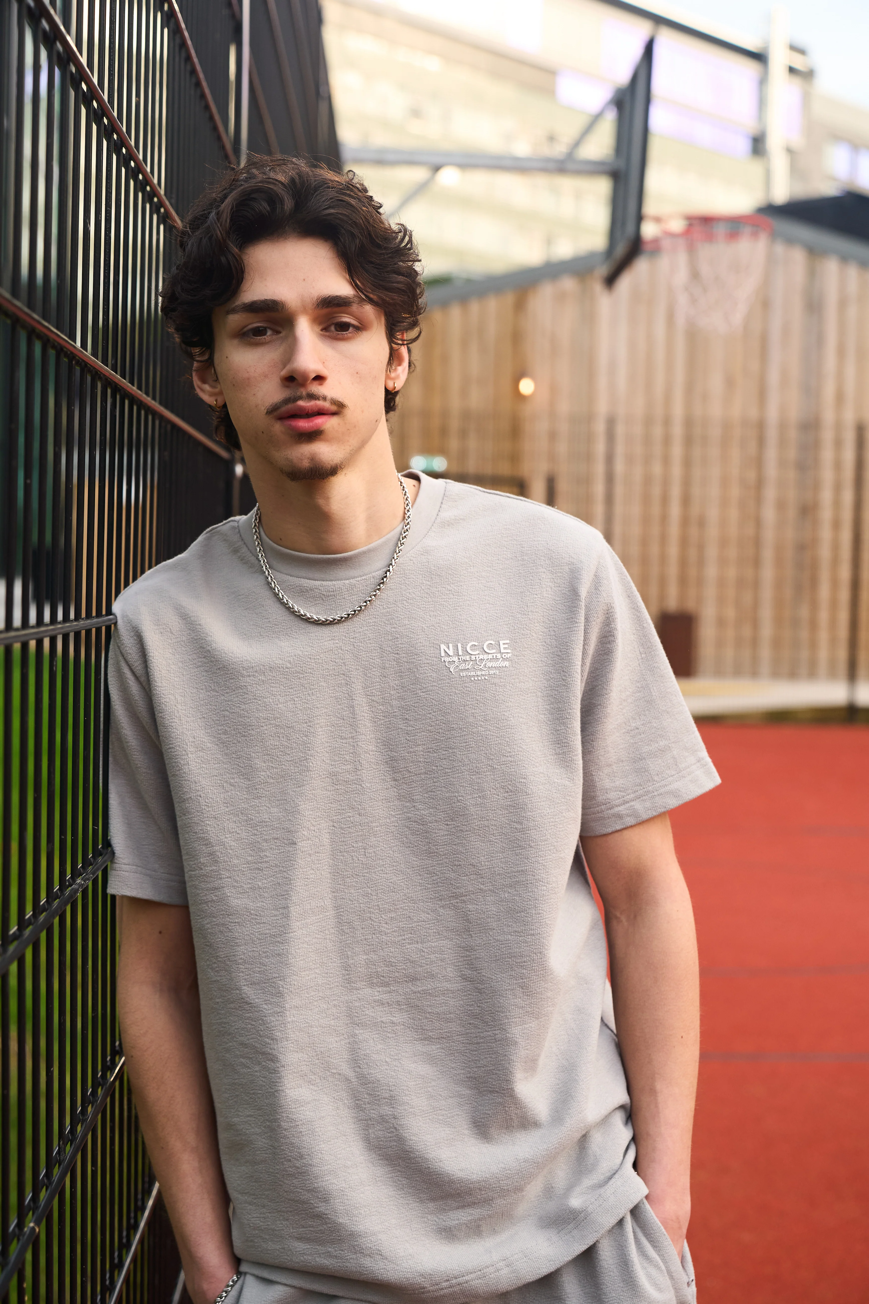 NICCE Mens Cera T-Shirt | Circular Grey - Image 3