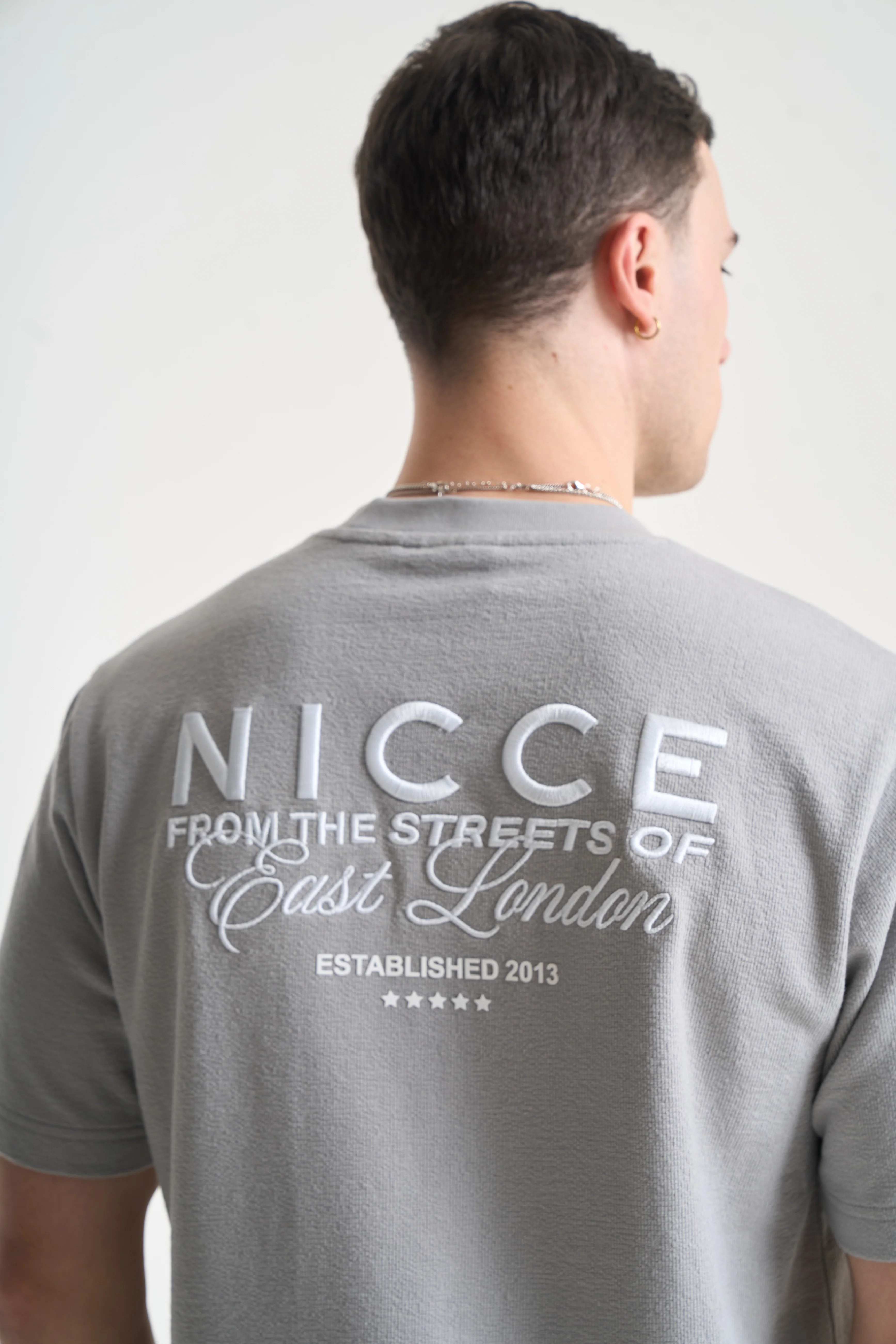NICCE Mens Cera T-Shirt | Circular Grey - Image 4