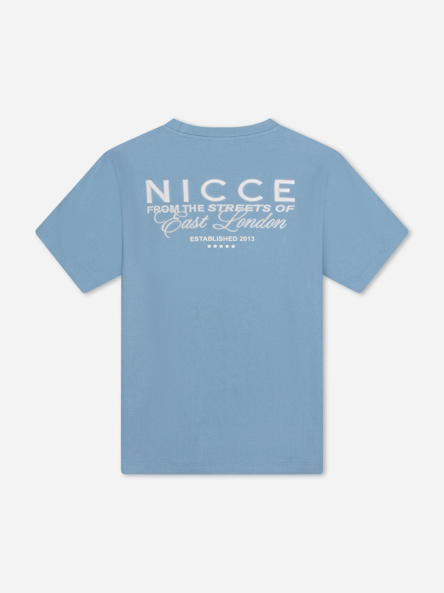 NICCE Mens Cera T-Shirt & Shorts Set | Allure Blue - Image 14