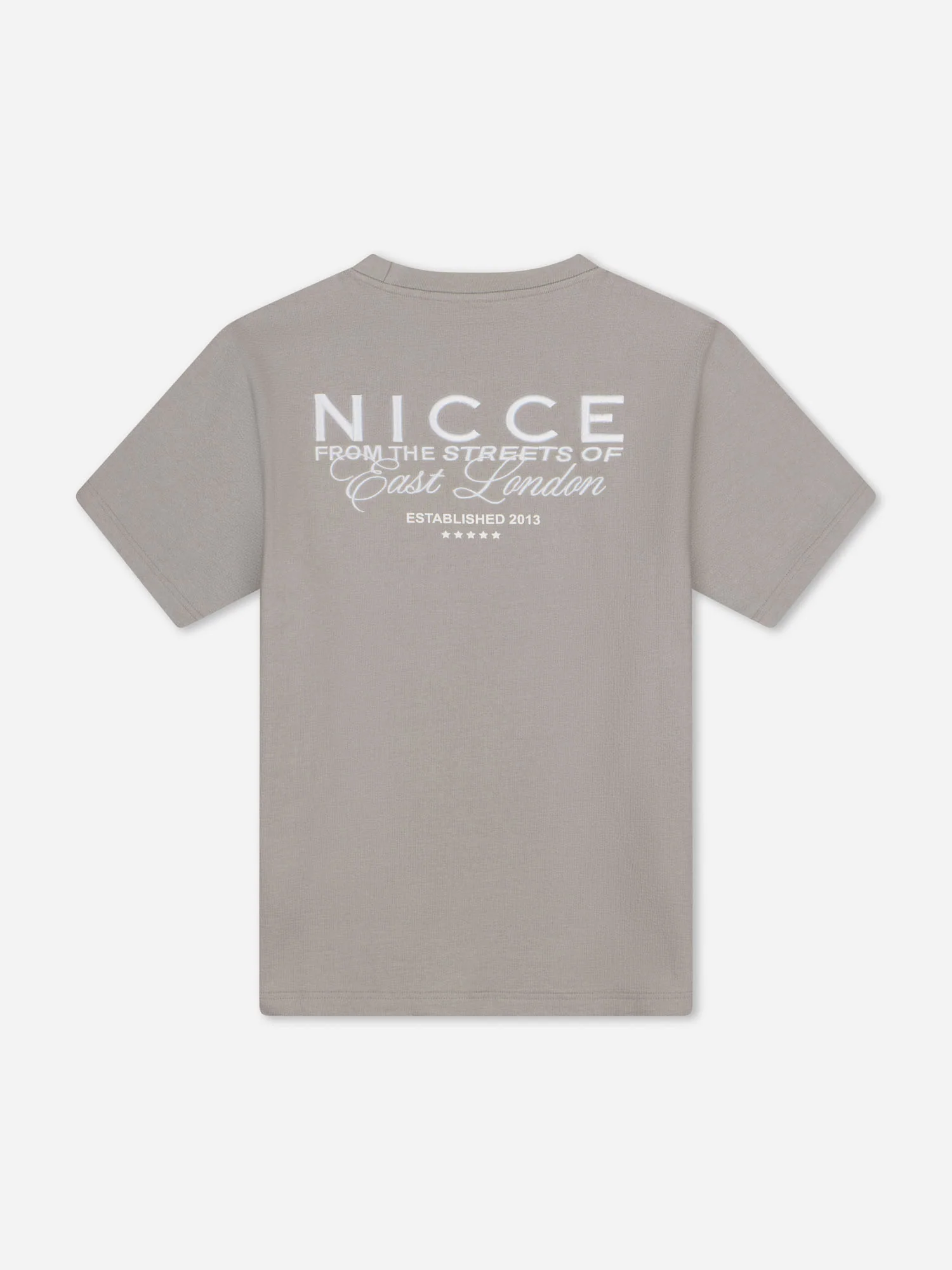 NICCE Mens Cera T-Shirt & Shorts Set | Circular Grey - Image 16