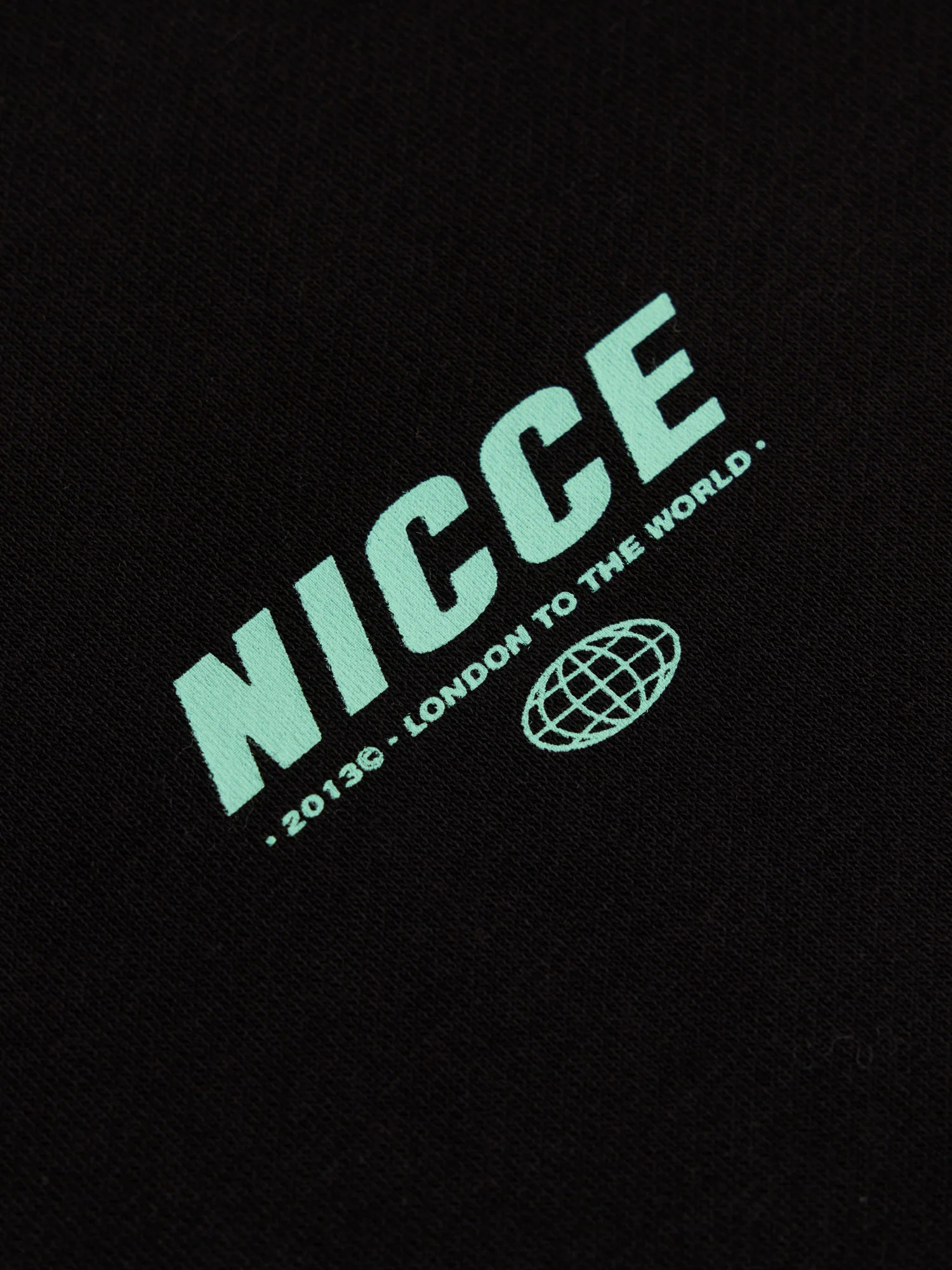 NICCE Mens Comet Sweatshirt & Joggers Set | Black - Image 14