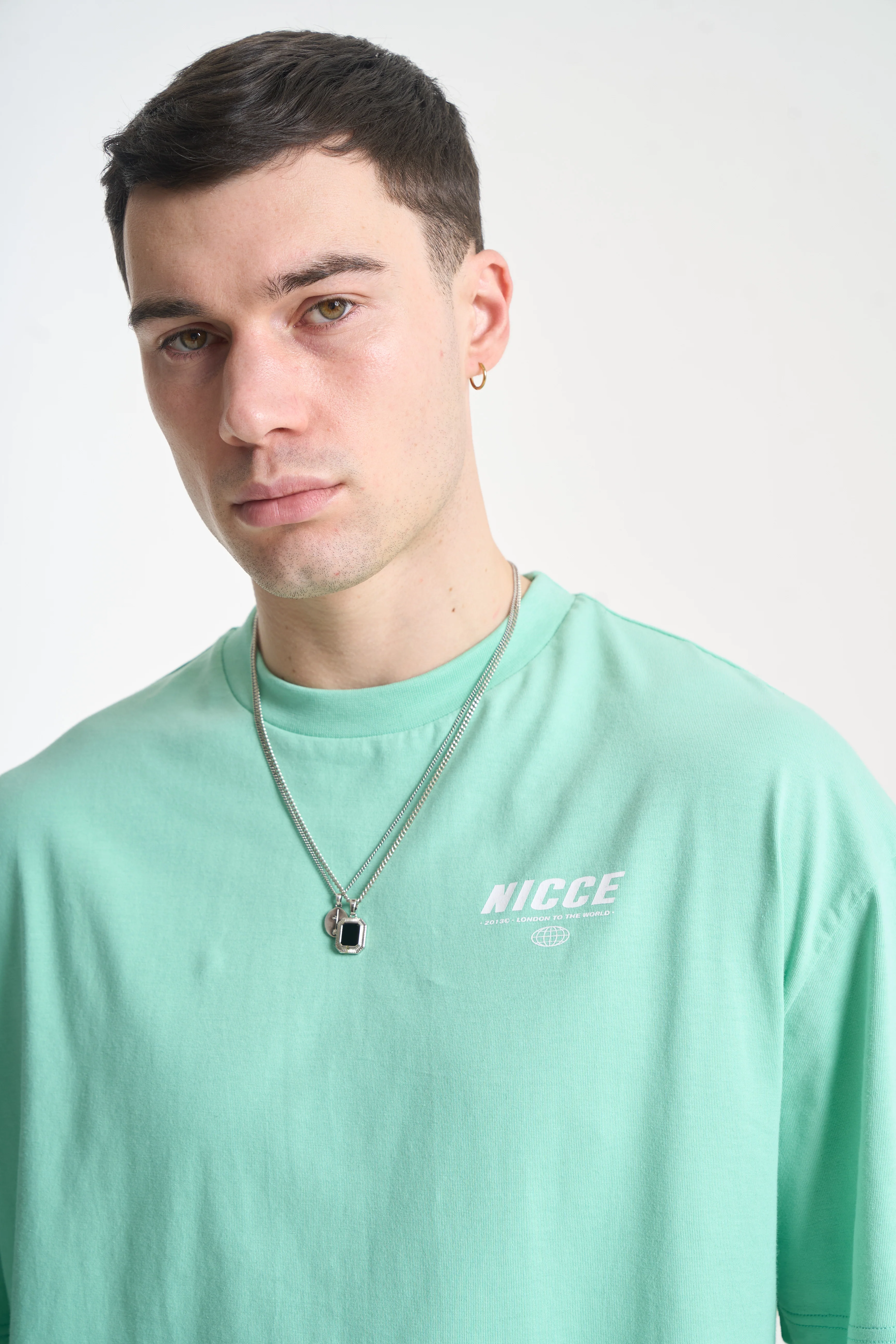NICCE Mens Comet T-Shirt | Mint - Image 5