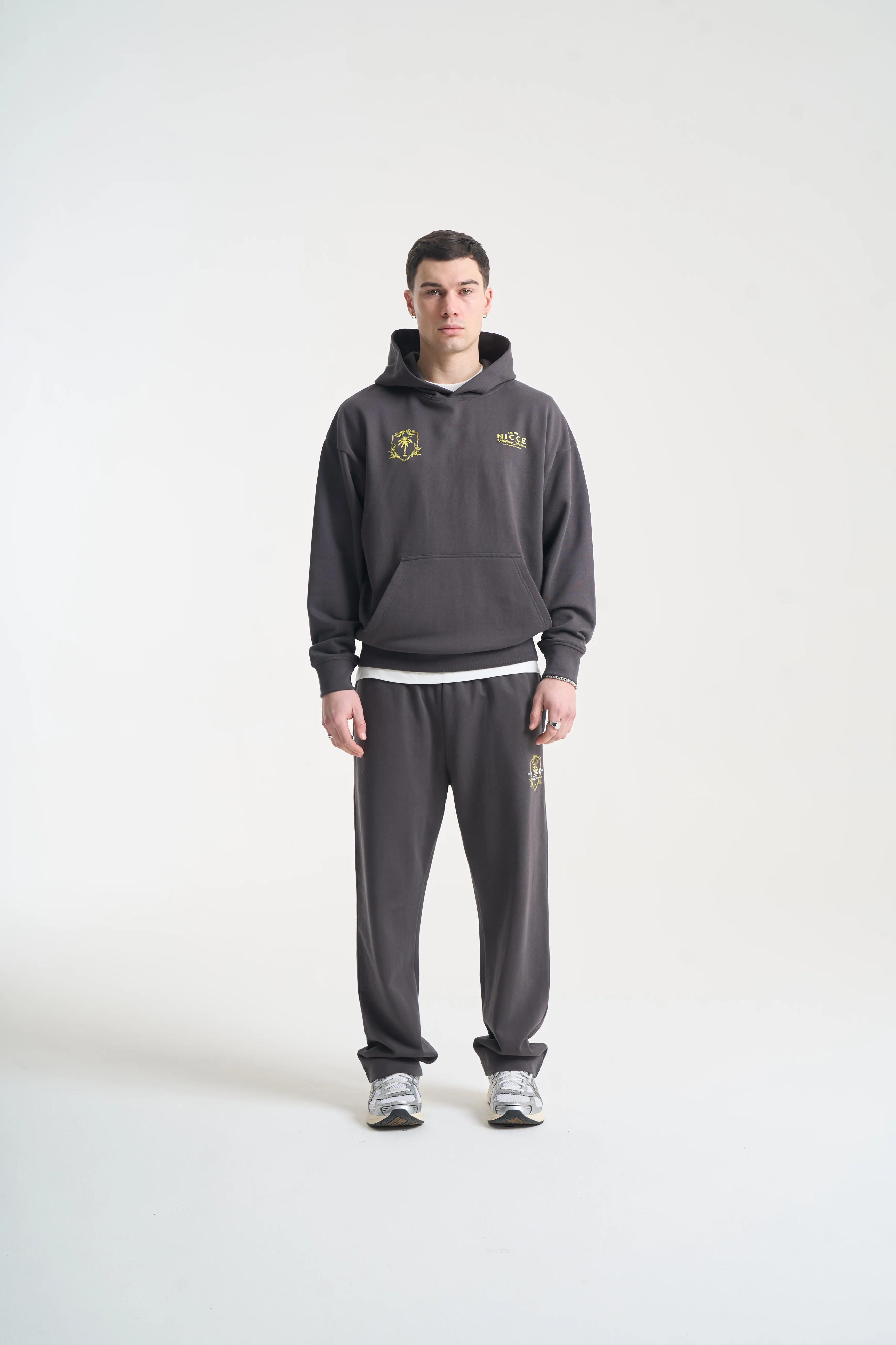 NICCE Mens Cresta Hoodie | Coal - Image 6