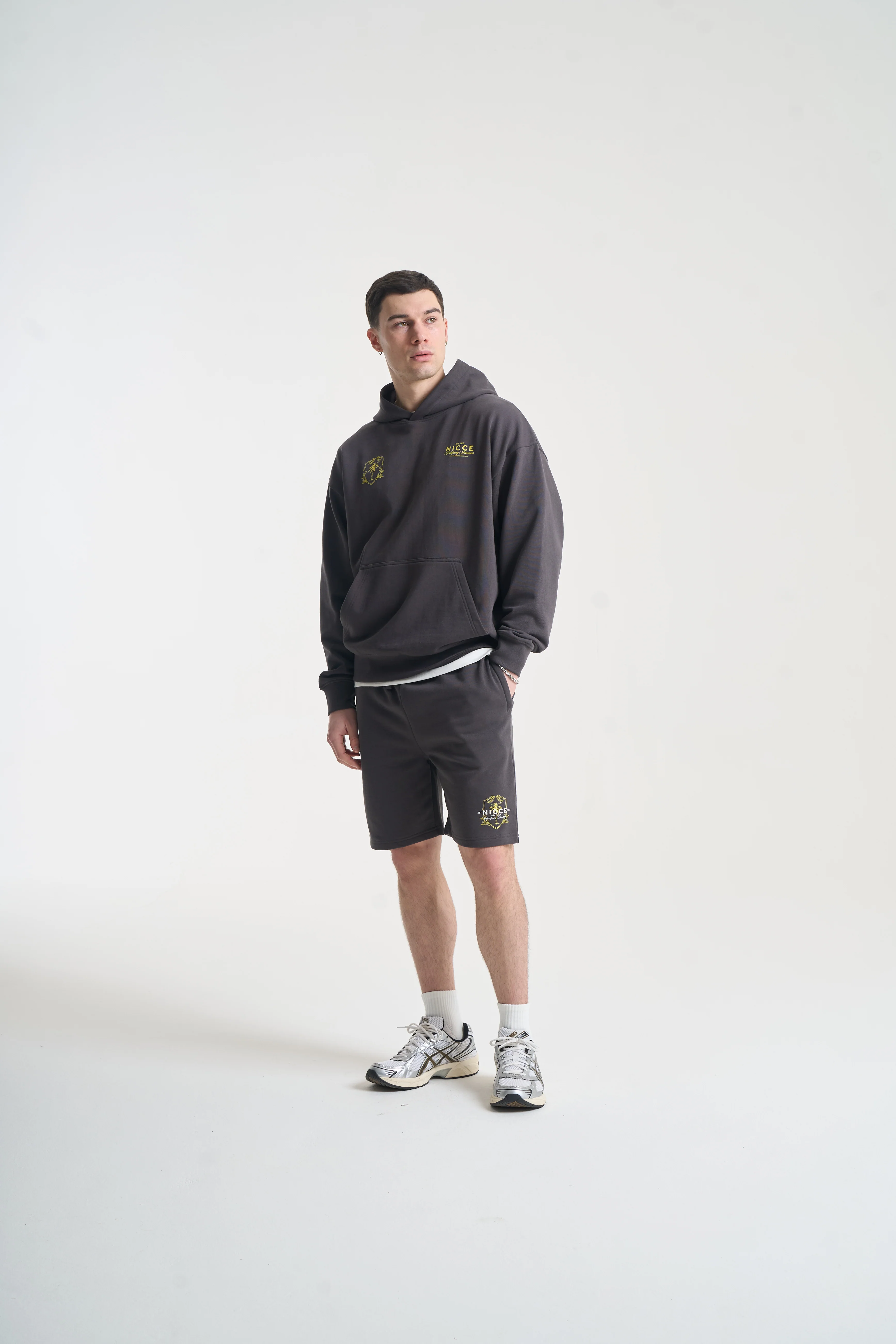 NICCE Mens Cresta Shorts | Coal - Image 6