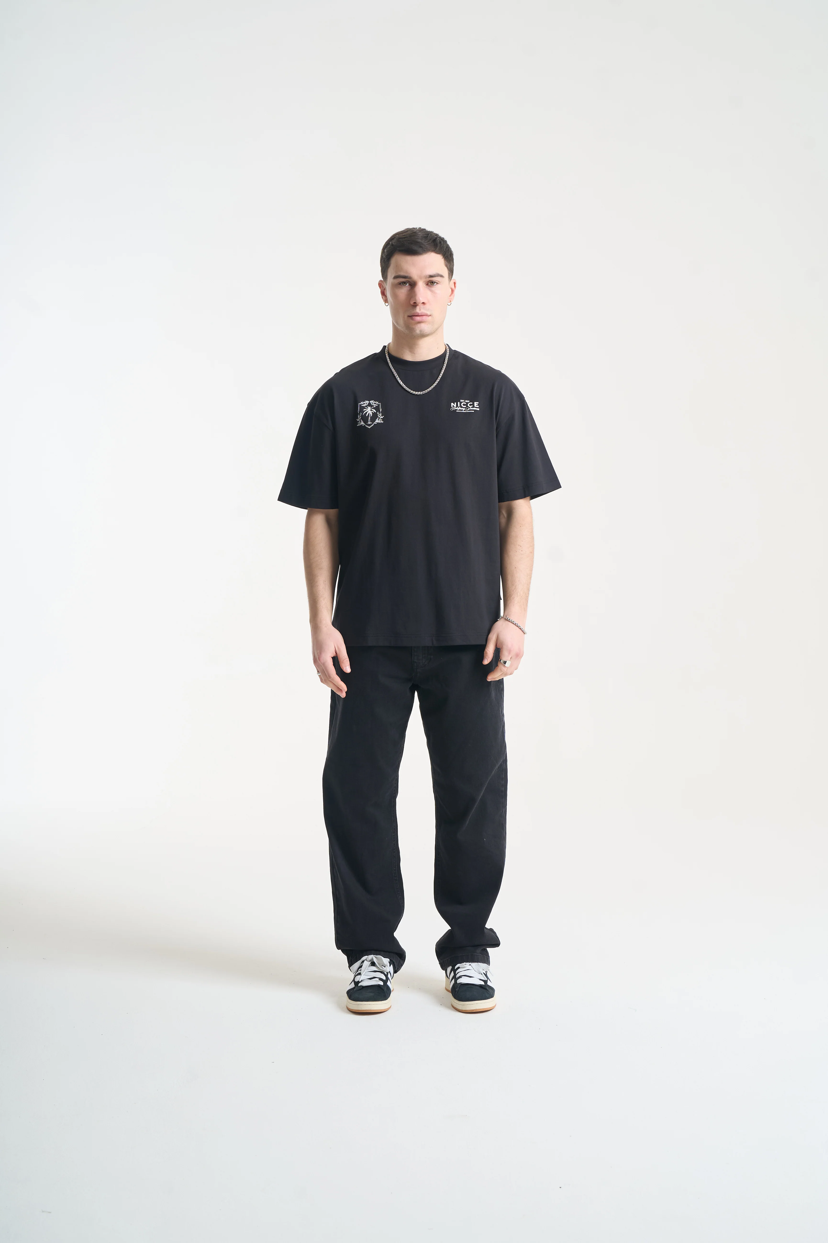 NICCE Mens Cresta T-Shirt | Black - Image 10