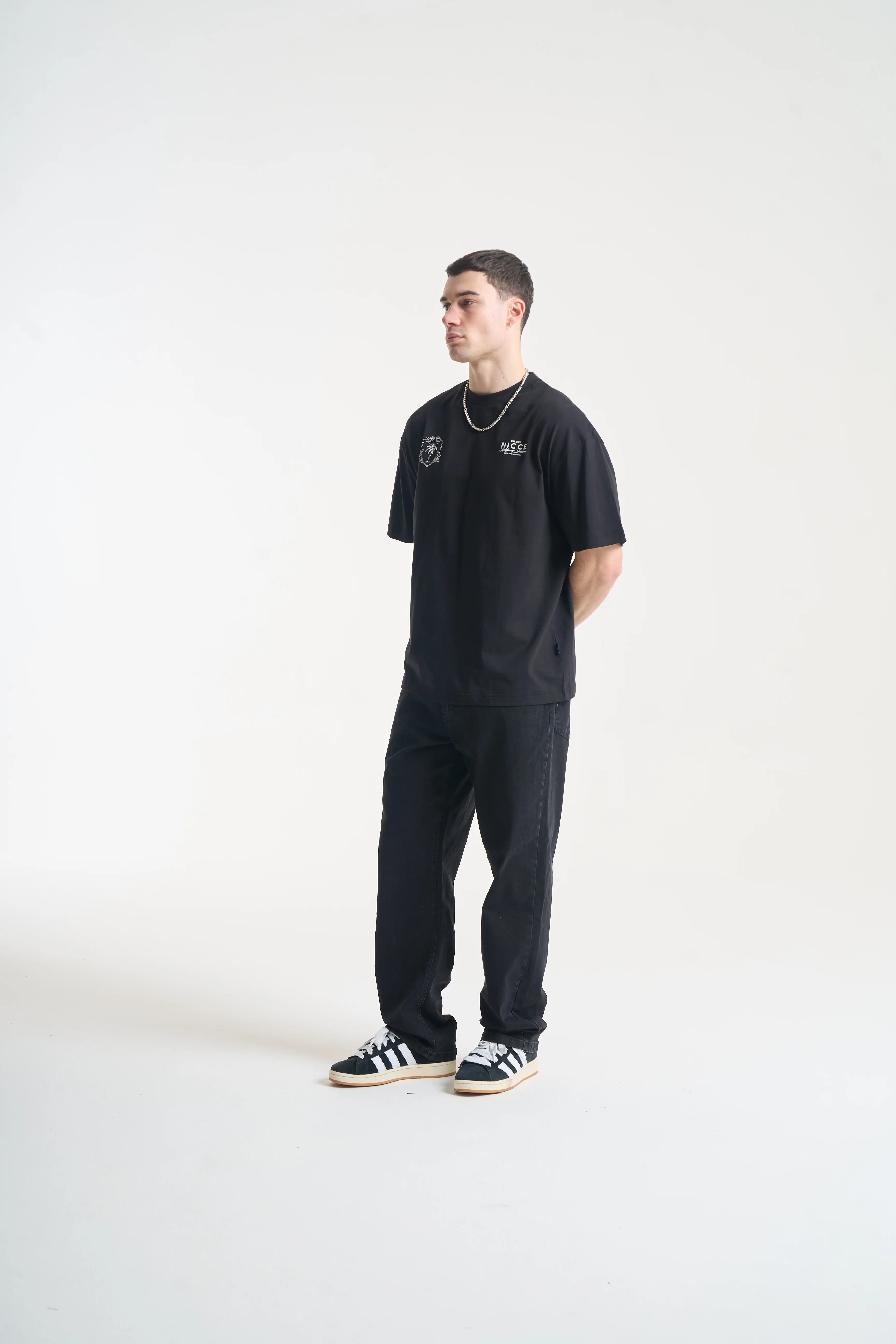 NICCE Mens Cresta T-Shirt | Black - Image 11