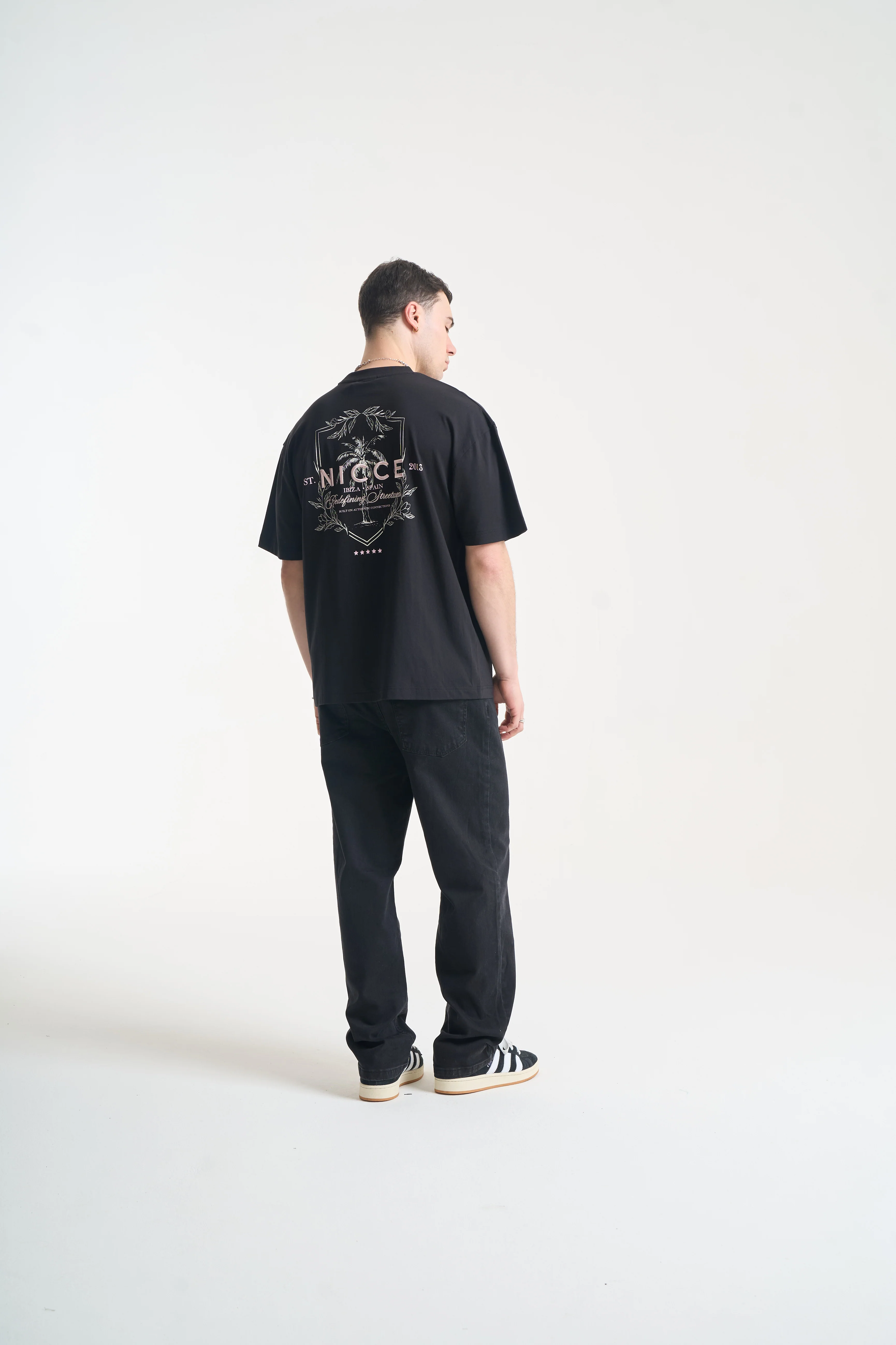 NICCE Mens Cresta T-Shirt | Black - Image 13