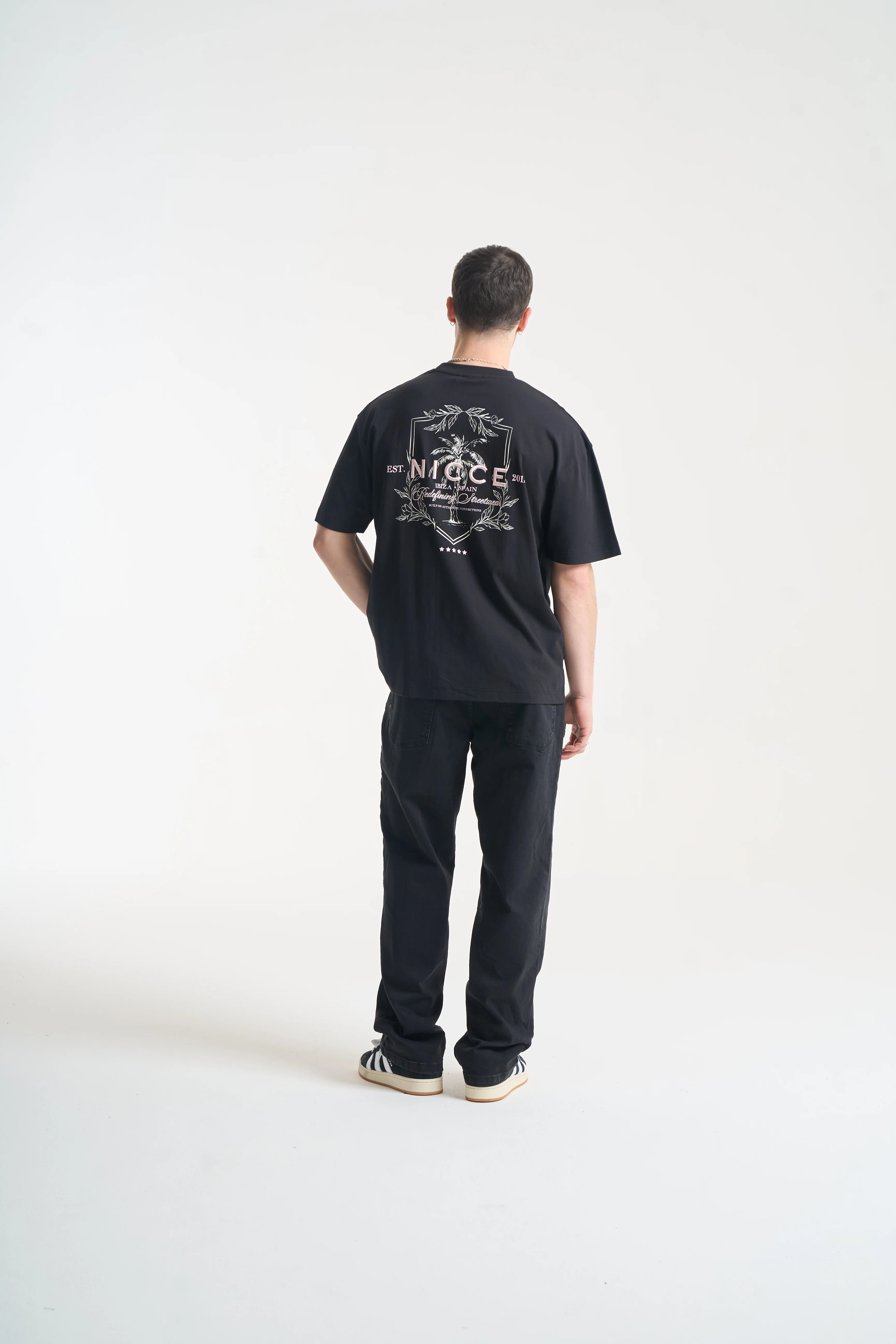 NICCE Mens Cresta T-Shirt | Black - Image 14
