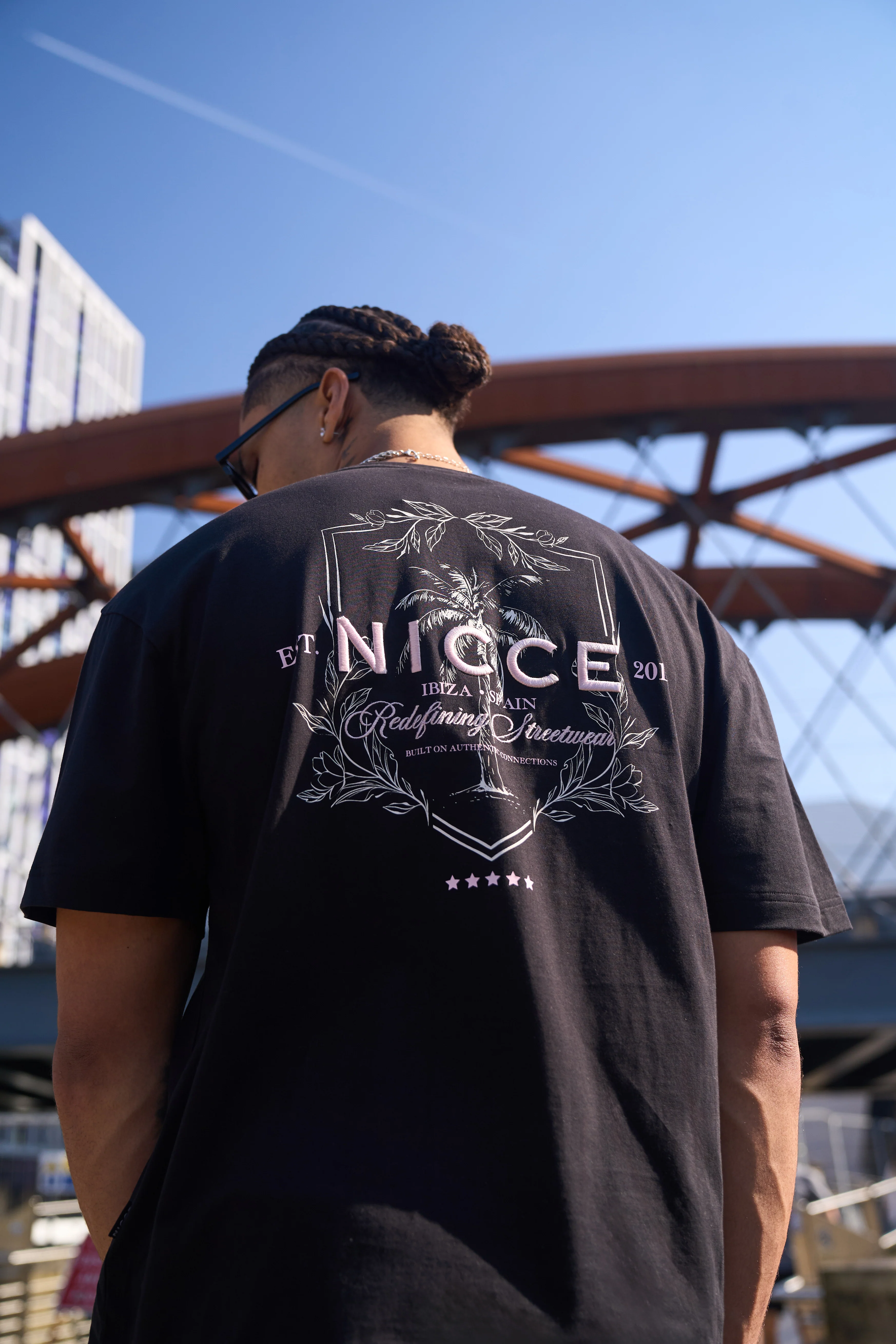 NICCE Mens Cresta T-Shirt | Black - Image 3