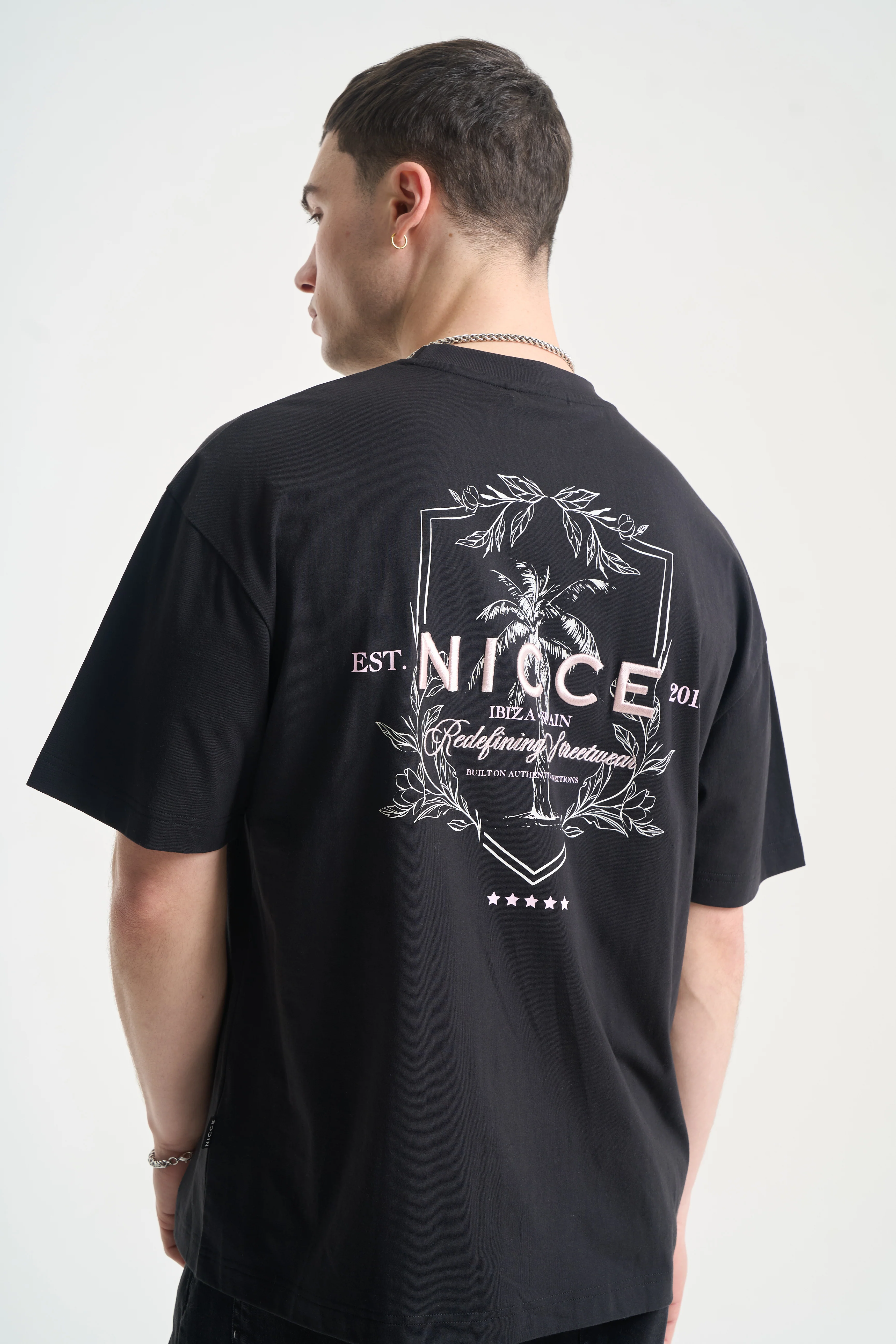 NICCE Mens Cresta T-Shirt | Black - Image 7