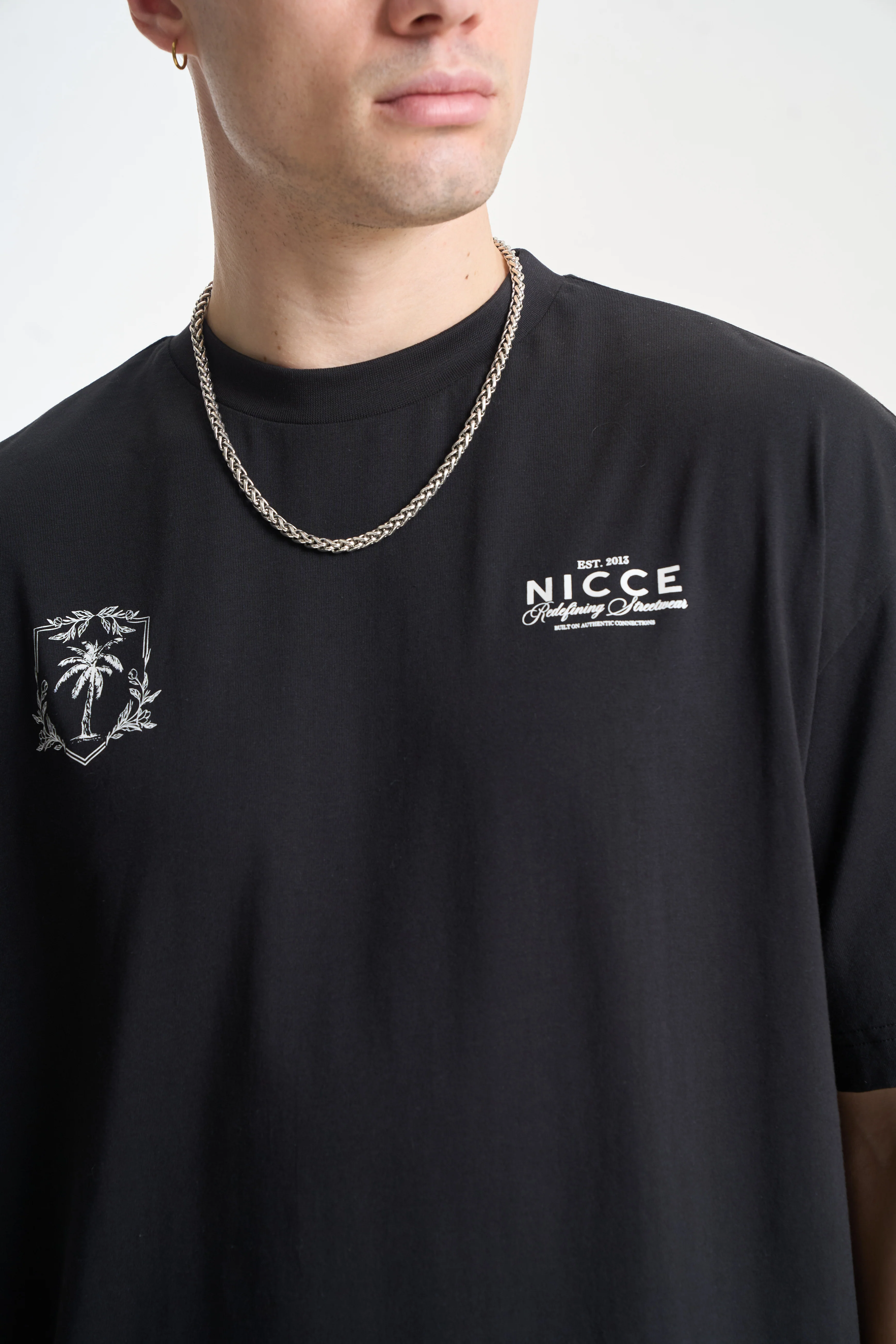 NICCE Mens Cresta T-Shirt | Black - Image 9
