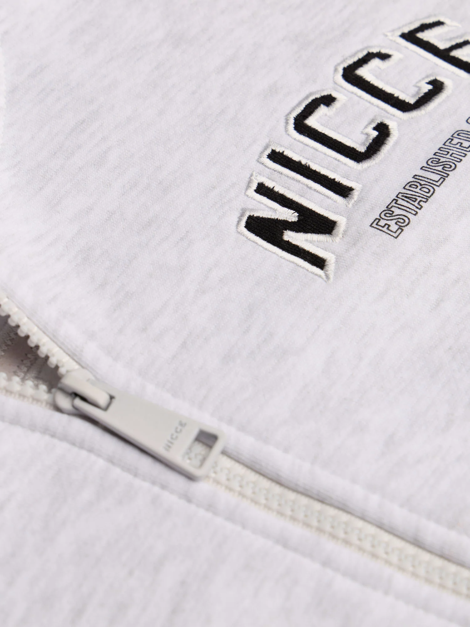 NICCE Mens Elevate Zip Thru Hoodie | Grey Marl - Image 14