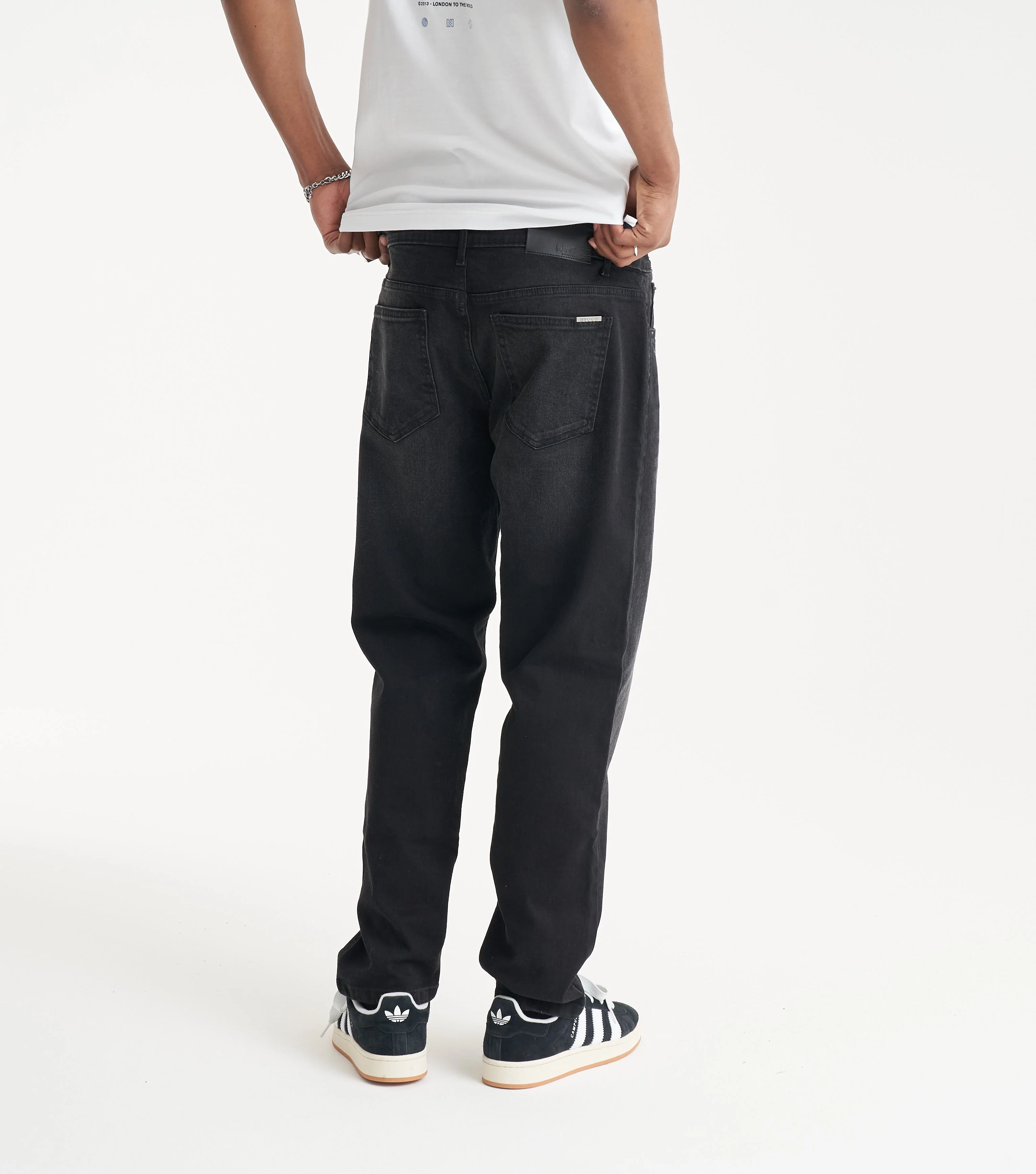NICCE Mens Enhance Jeans | Black - Image 15