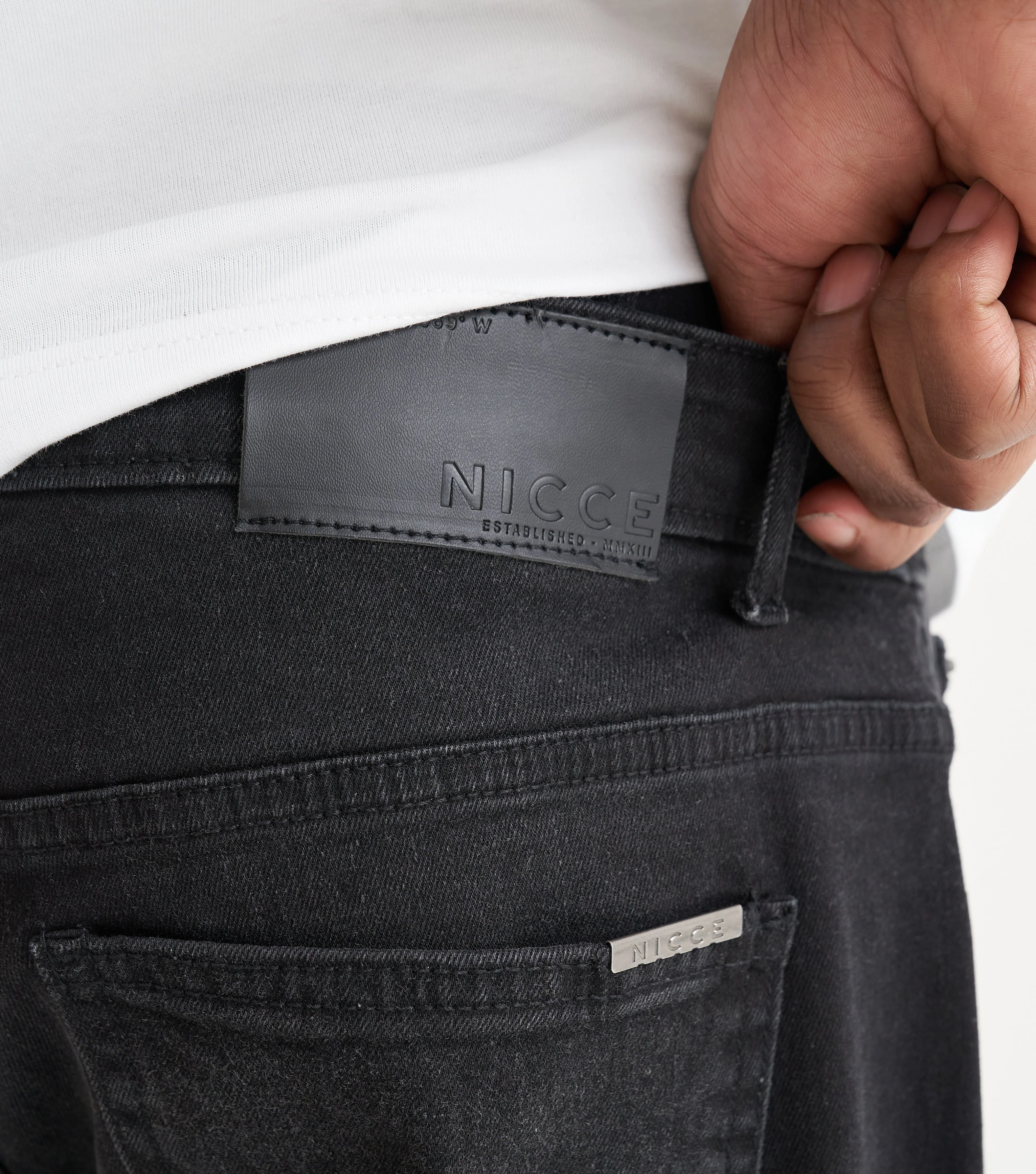 NICCE Mens Enhance Jeans | Black - Image 16