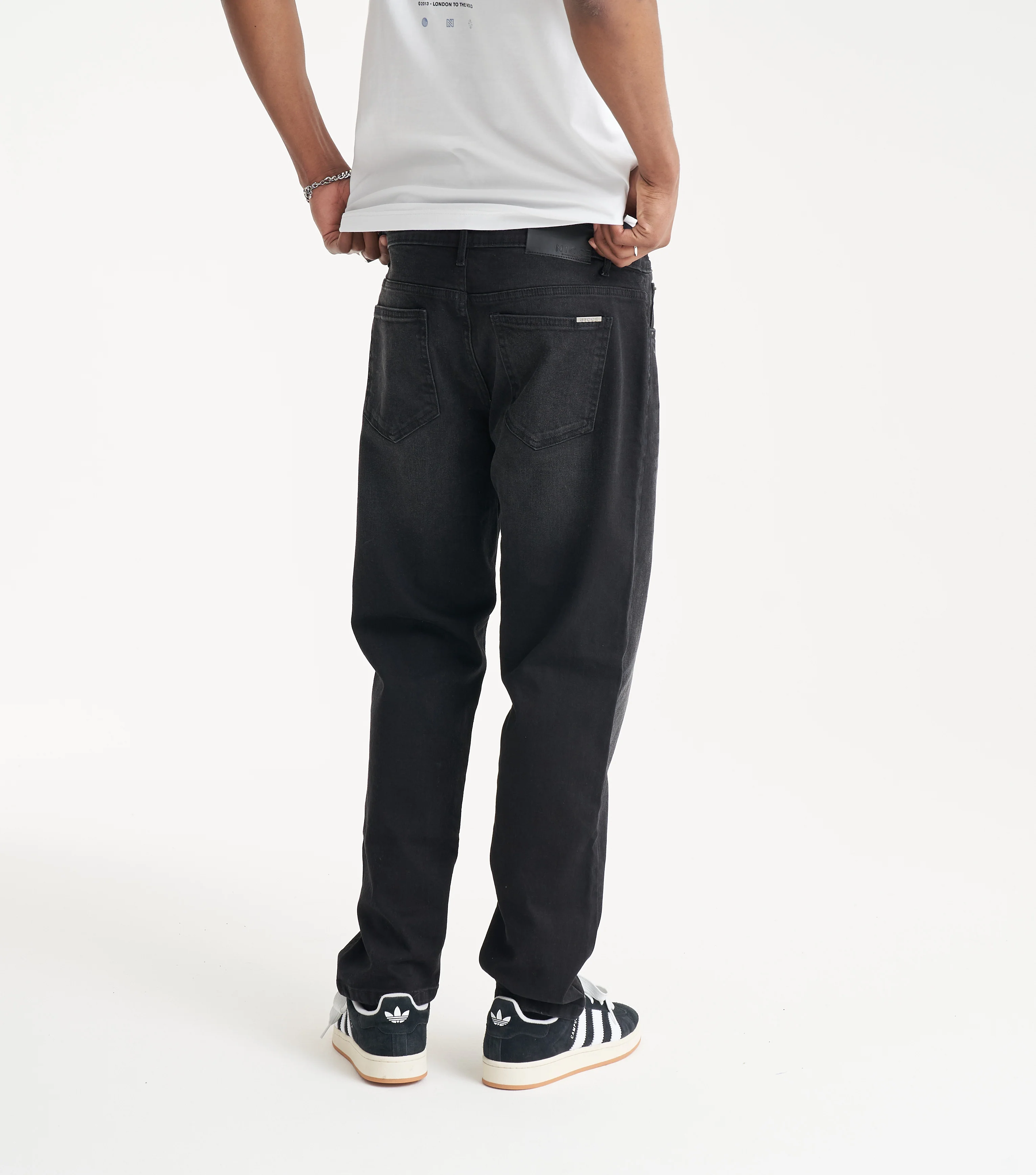 NICCE Mens Enhance Jeans | Black - Image 3