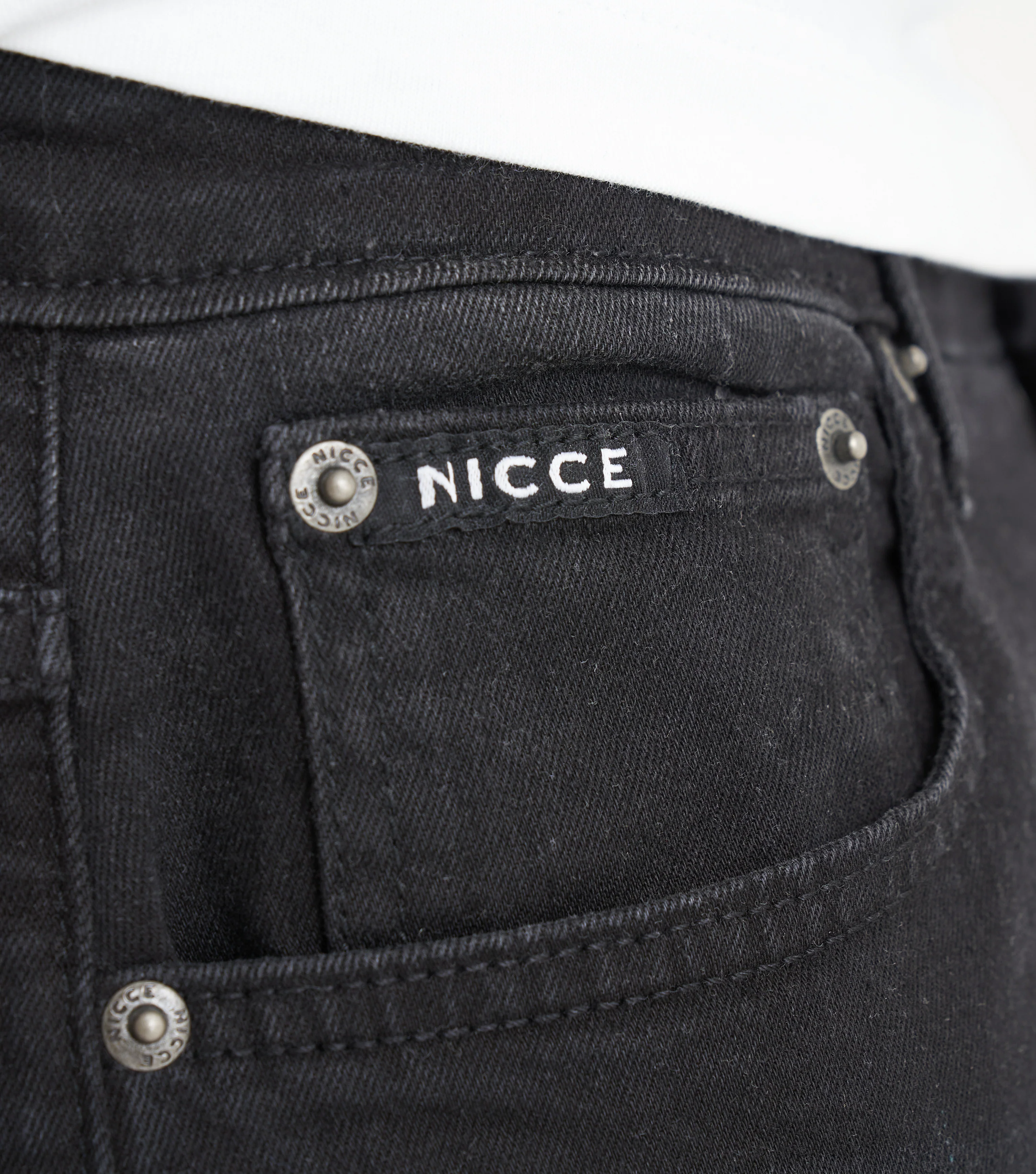 NICCE Mens Enhance Jeans | Black - Image 6