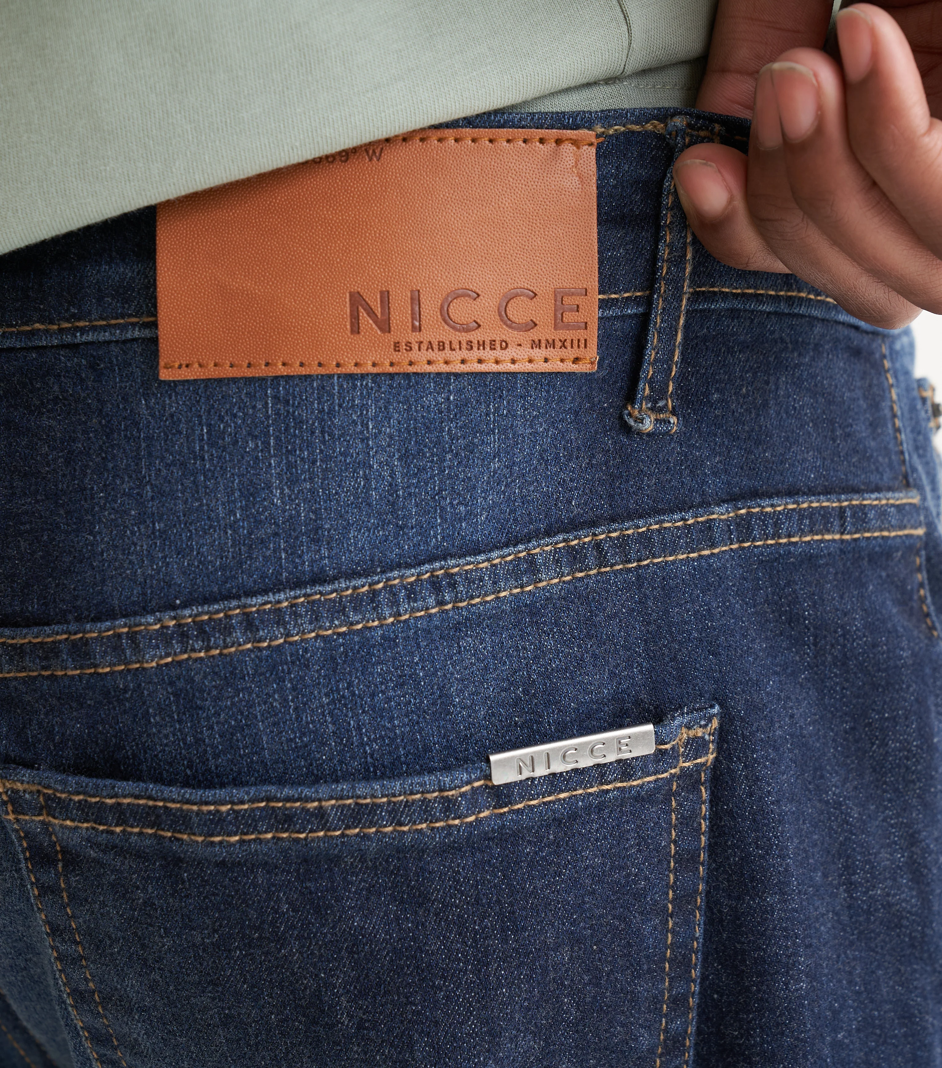 NICCE Mens Enhance Jeans | Blue - Image 4