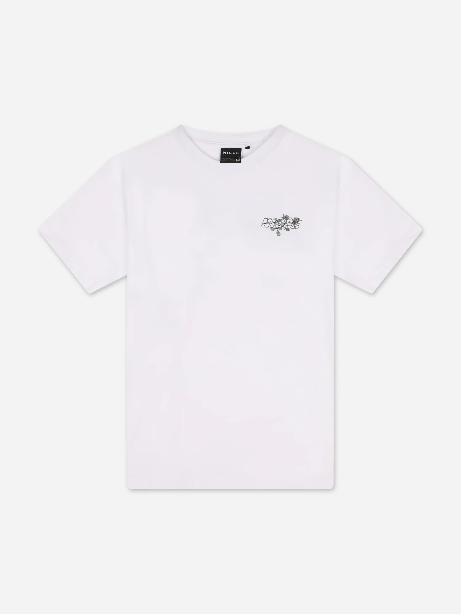 NICCE Mens Essence T-Shirt | White - Image 6