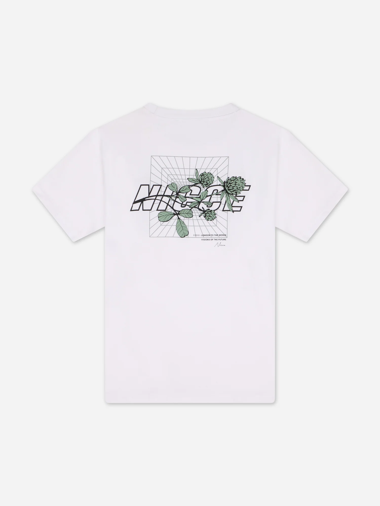 NICCE Mens Essence T-Shirt | White - Image 7