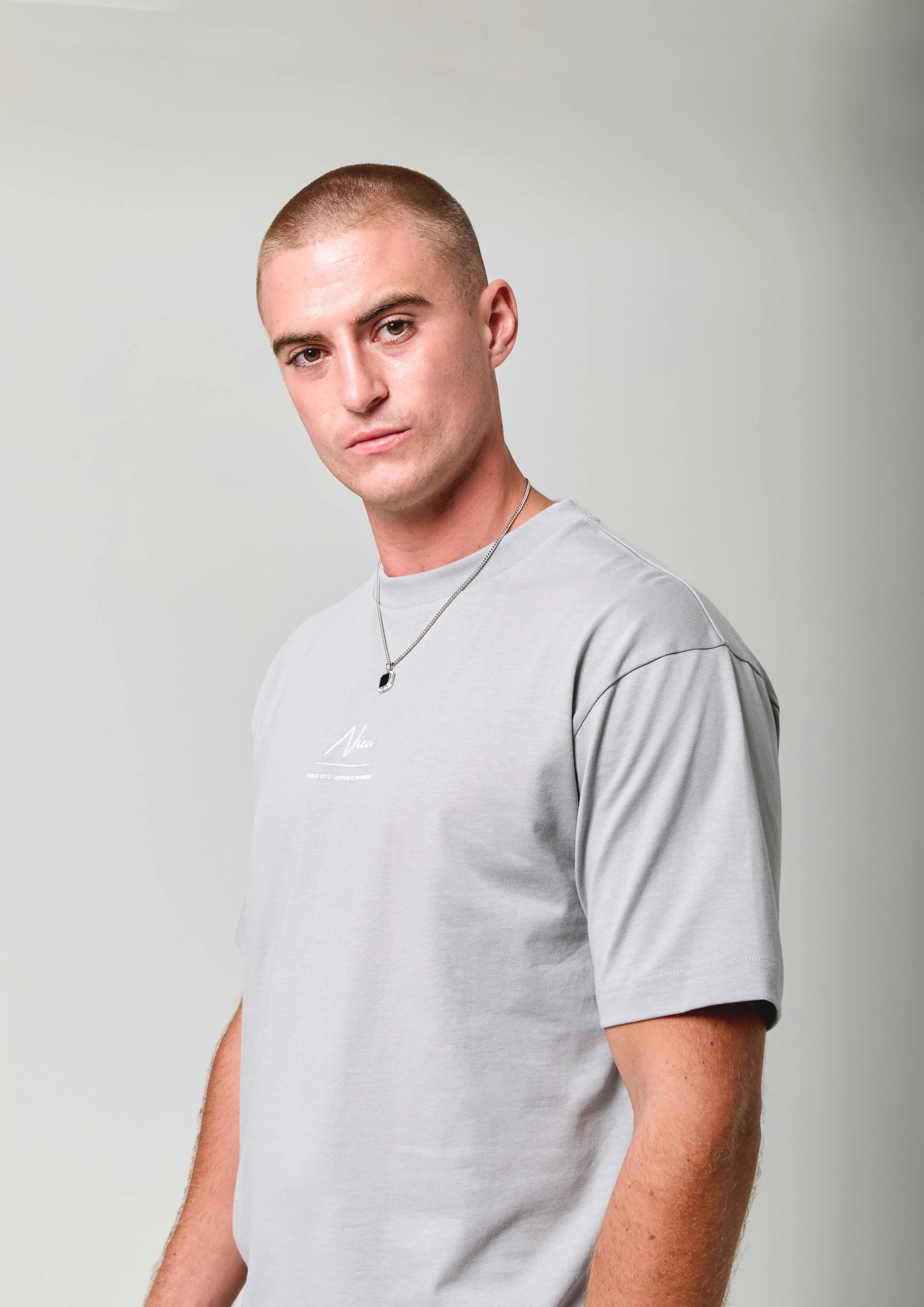 NICCE Mens Exalt T-Shirt | Circular Grey - Image 5