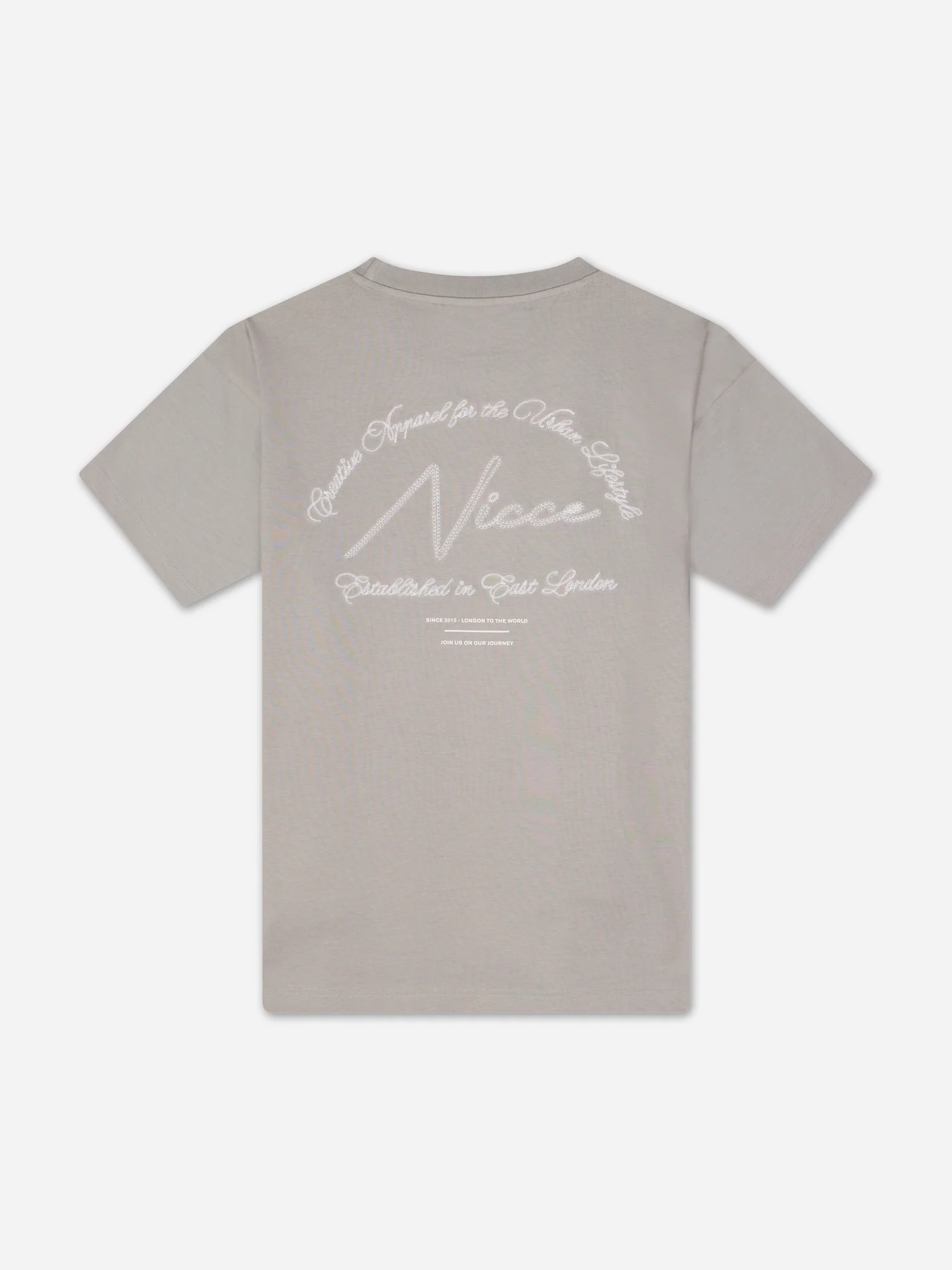 NICCE Mens Exalt T-Shirt | Circular Grey - Image 7