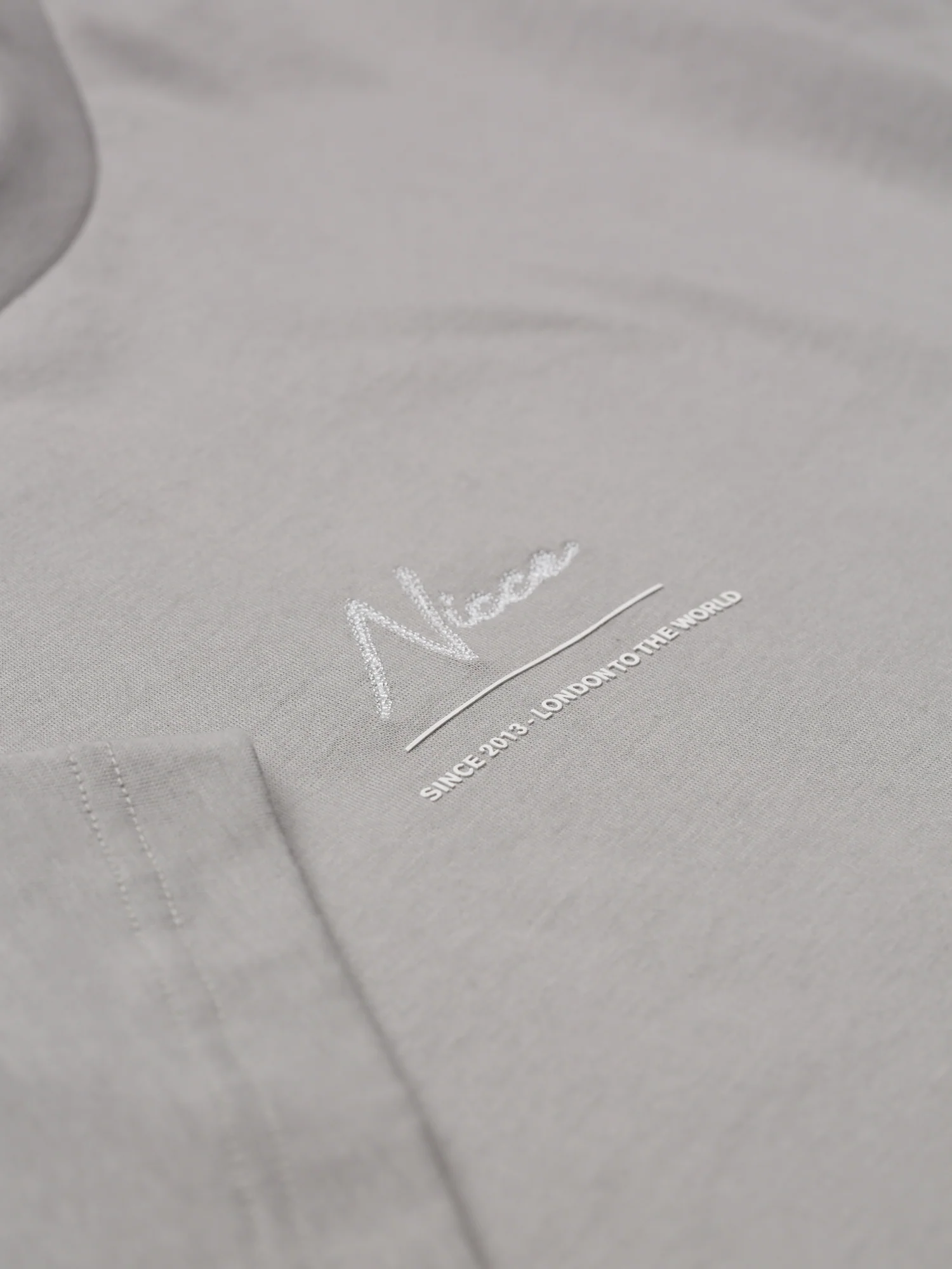 NICCE Mens Exalt T-Shirt | Circular Grey - Image 8