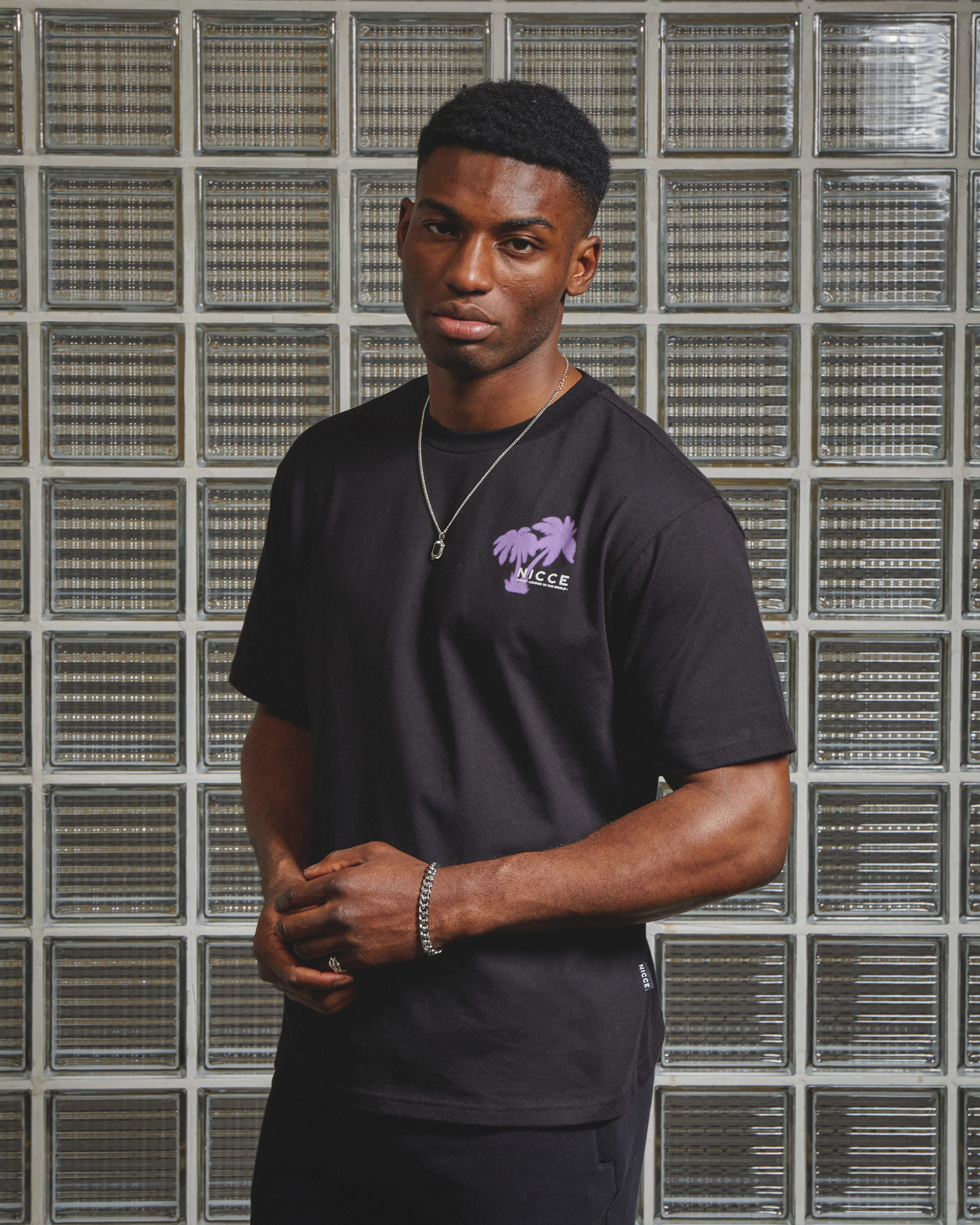 NICCE Mens Fiesta T-Shirt | Black - Image 3