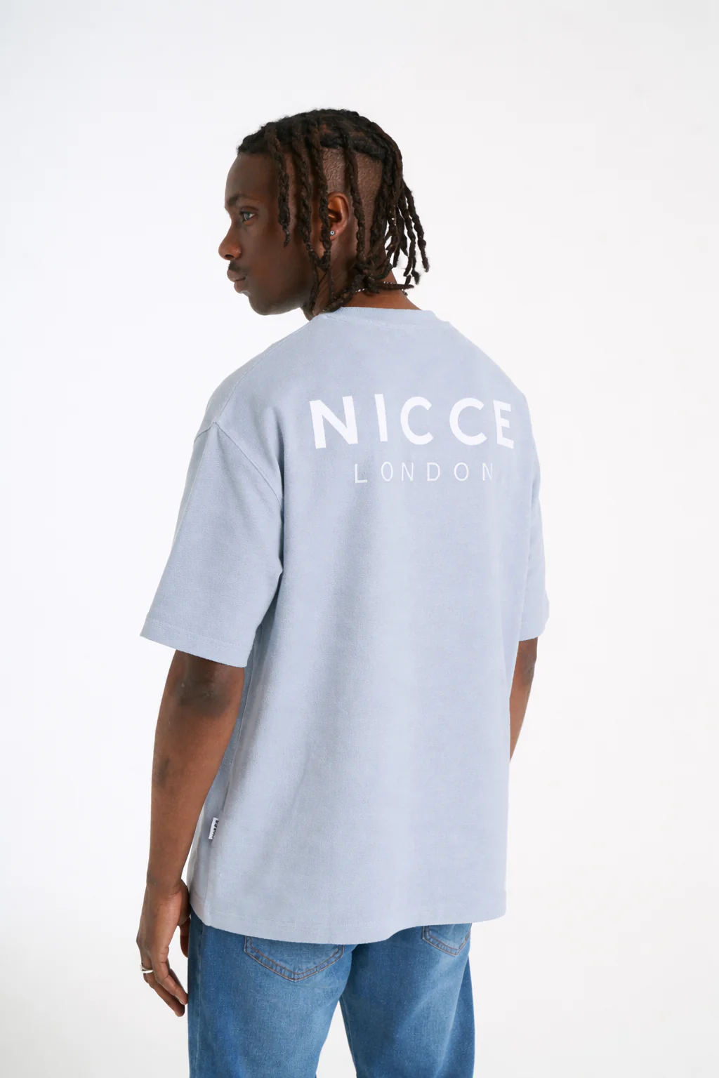 NICCE Mens Flavur T-Shirt | Blue Aura