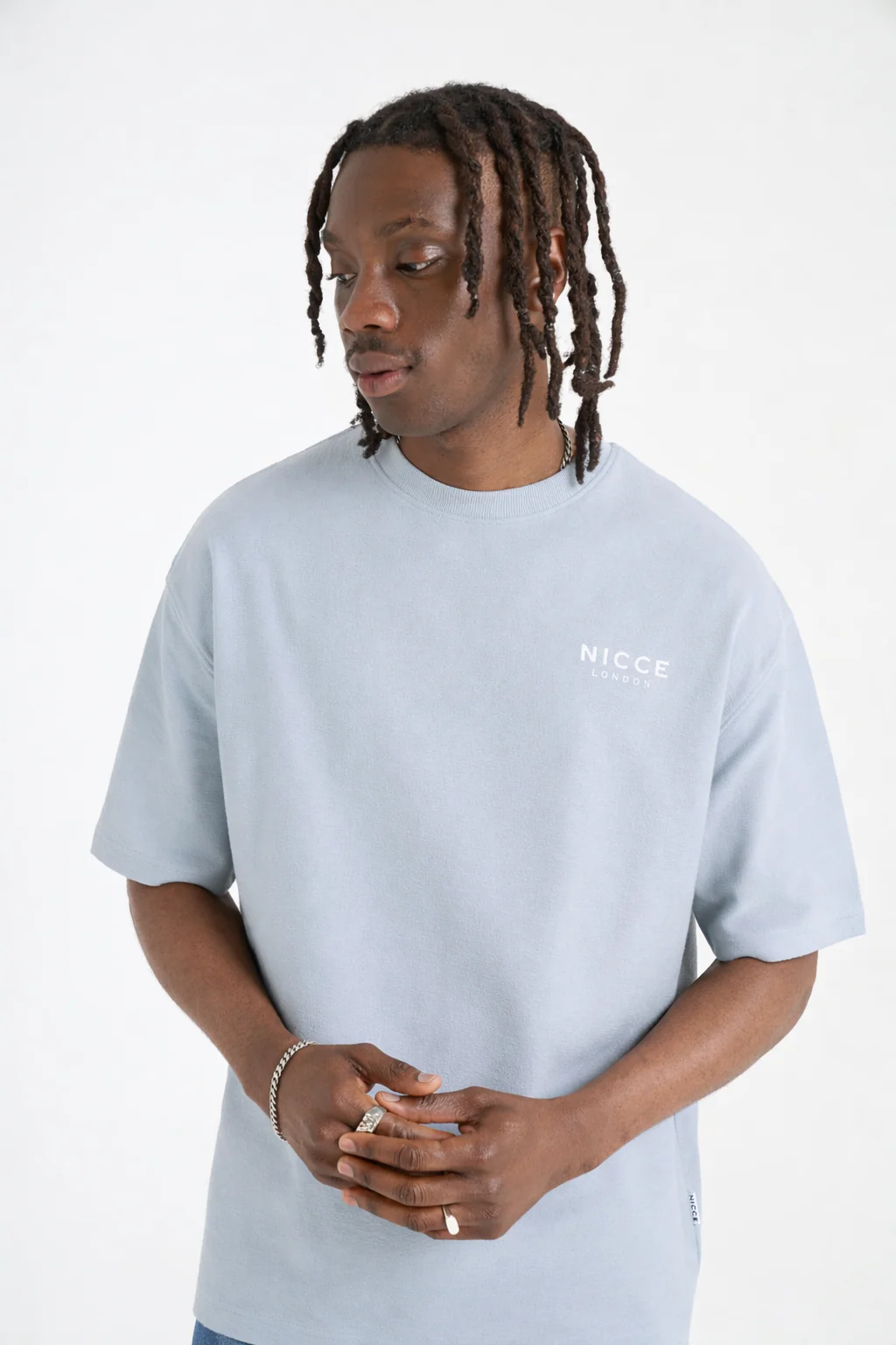 NICCE Mens Flavur T-Shirt | Blue Aura - Image 2