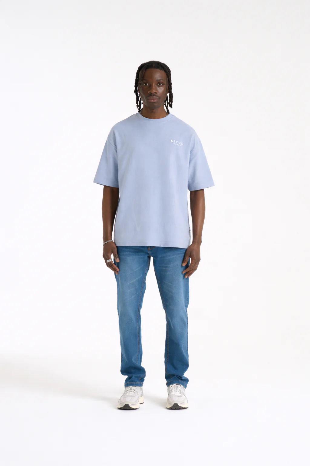 NICCE Mens Flavur T-Shirt | Blue Aura - Image 3
