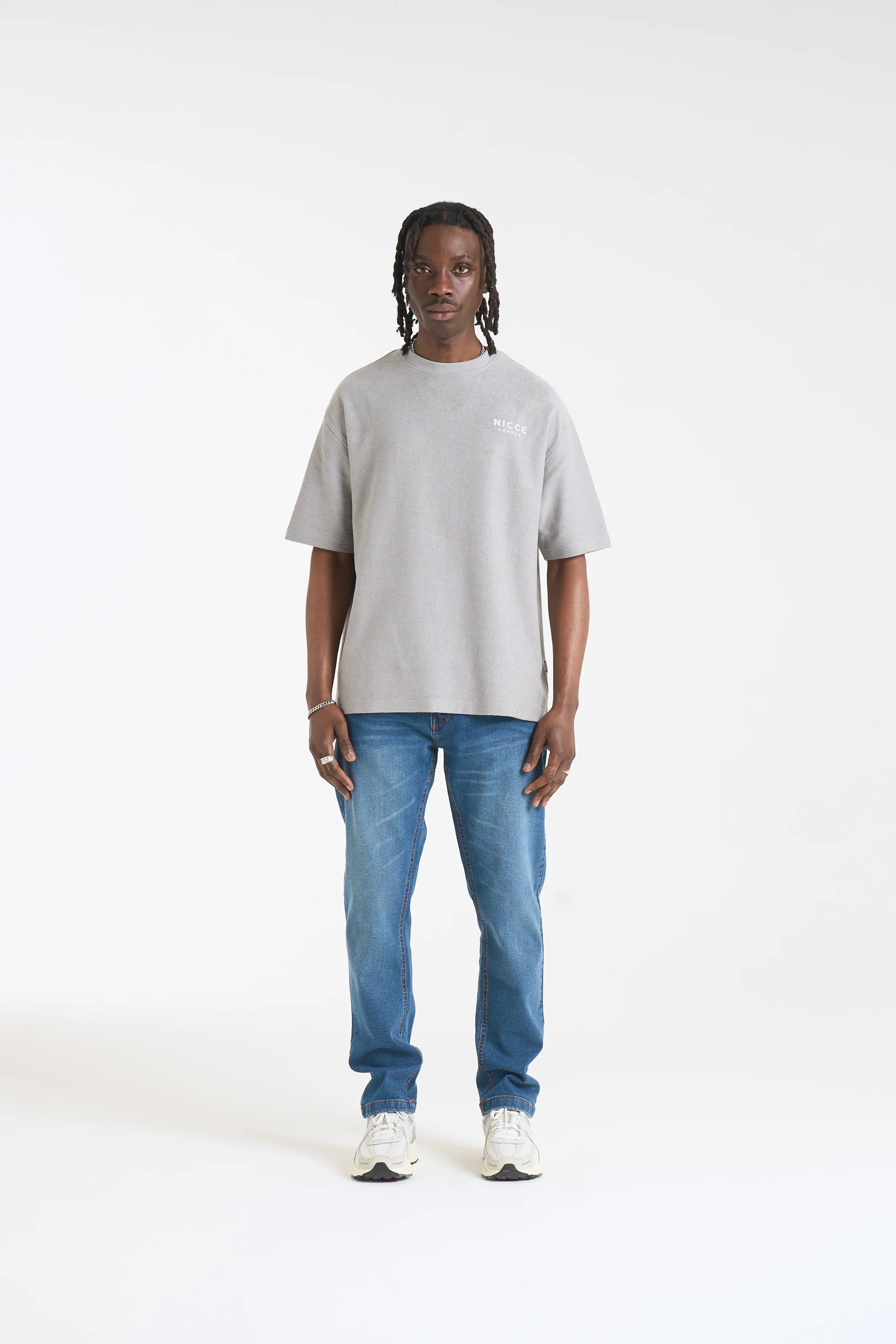 NICCE Mens Flavur T-Shirt | Circular Grey - Image 4