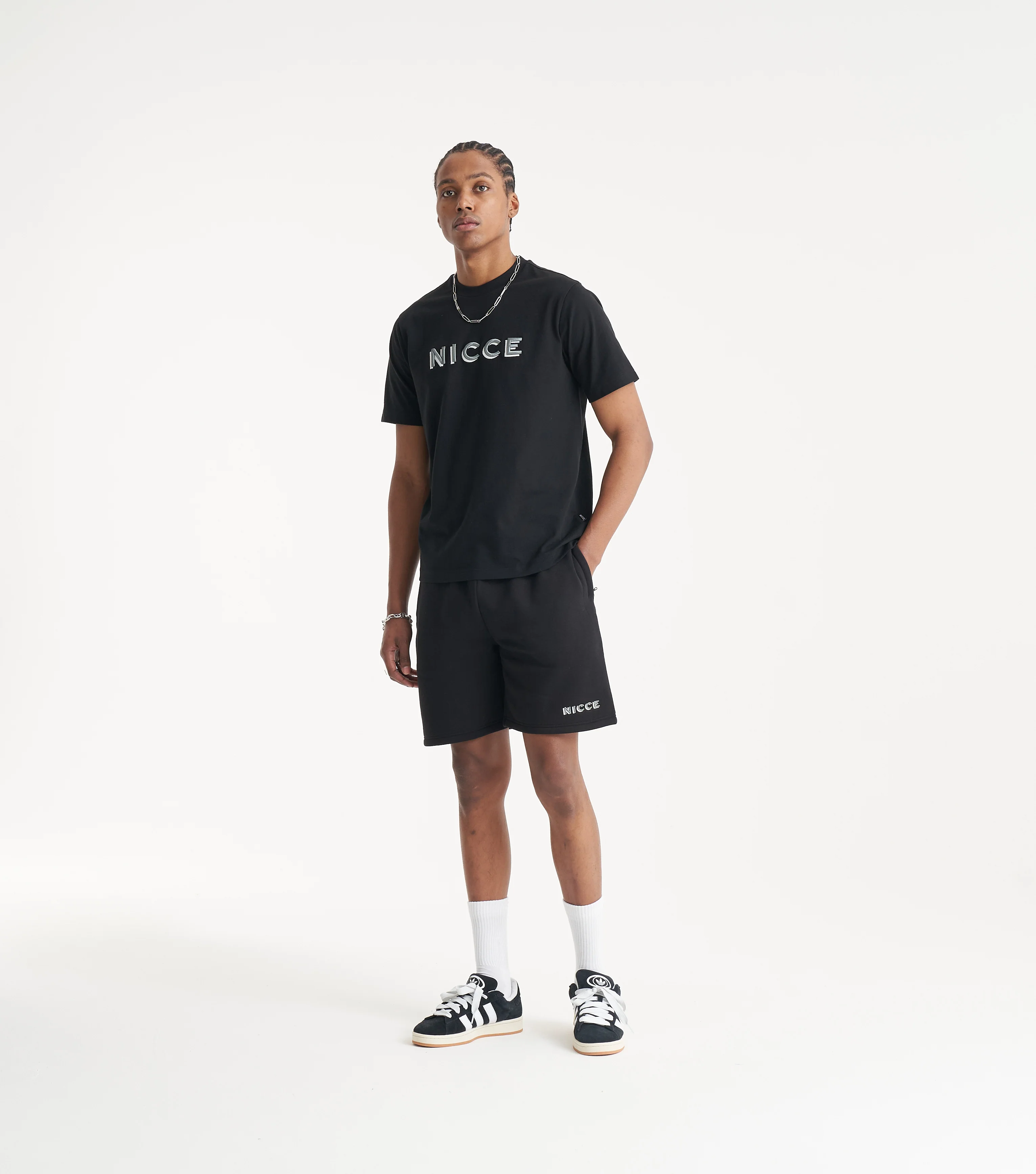 NICCE Mens Forma Shorts | Black - Image 3