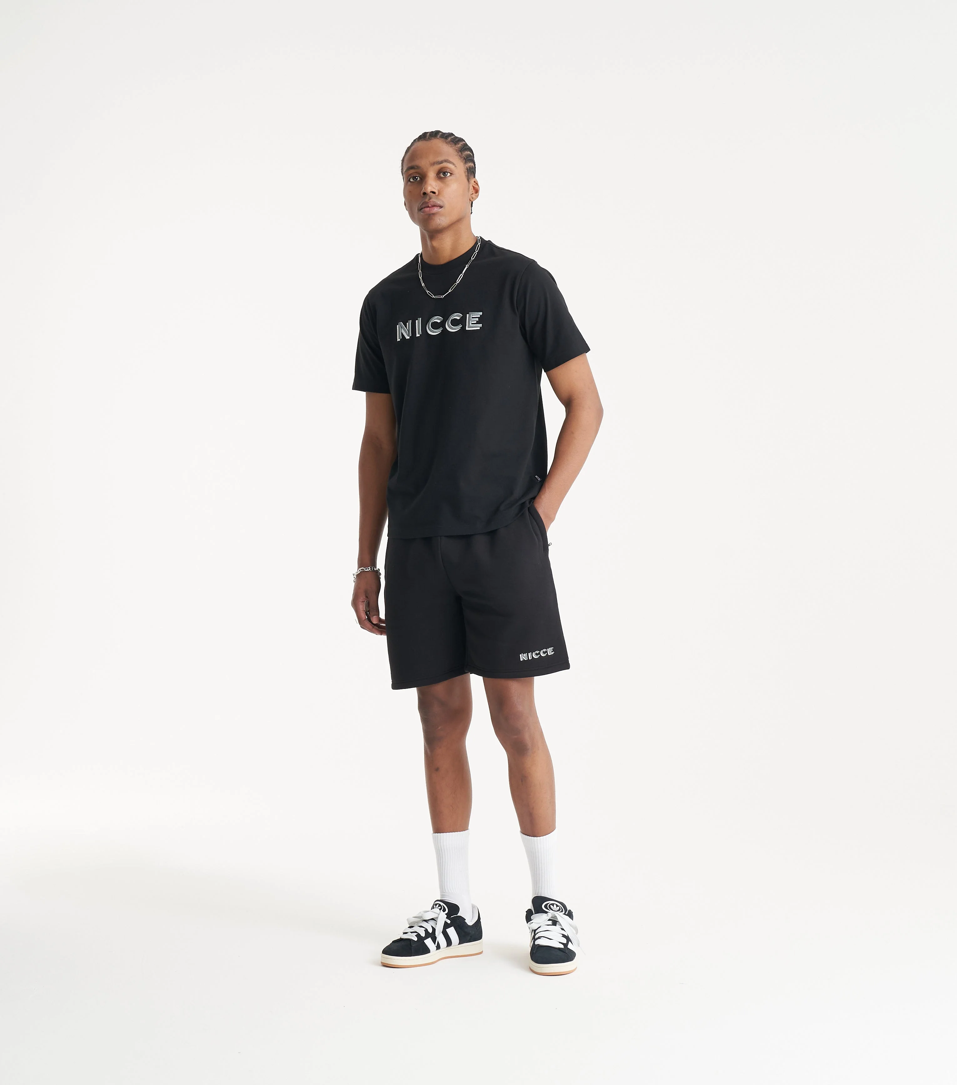 NICCE Mens Forma Shorts | Black - Image 9