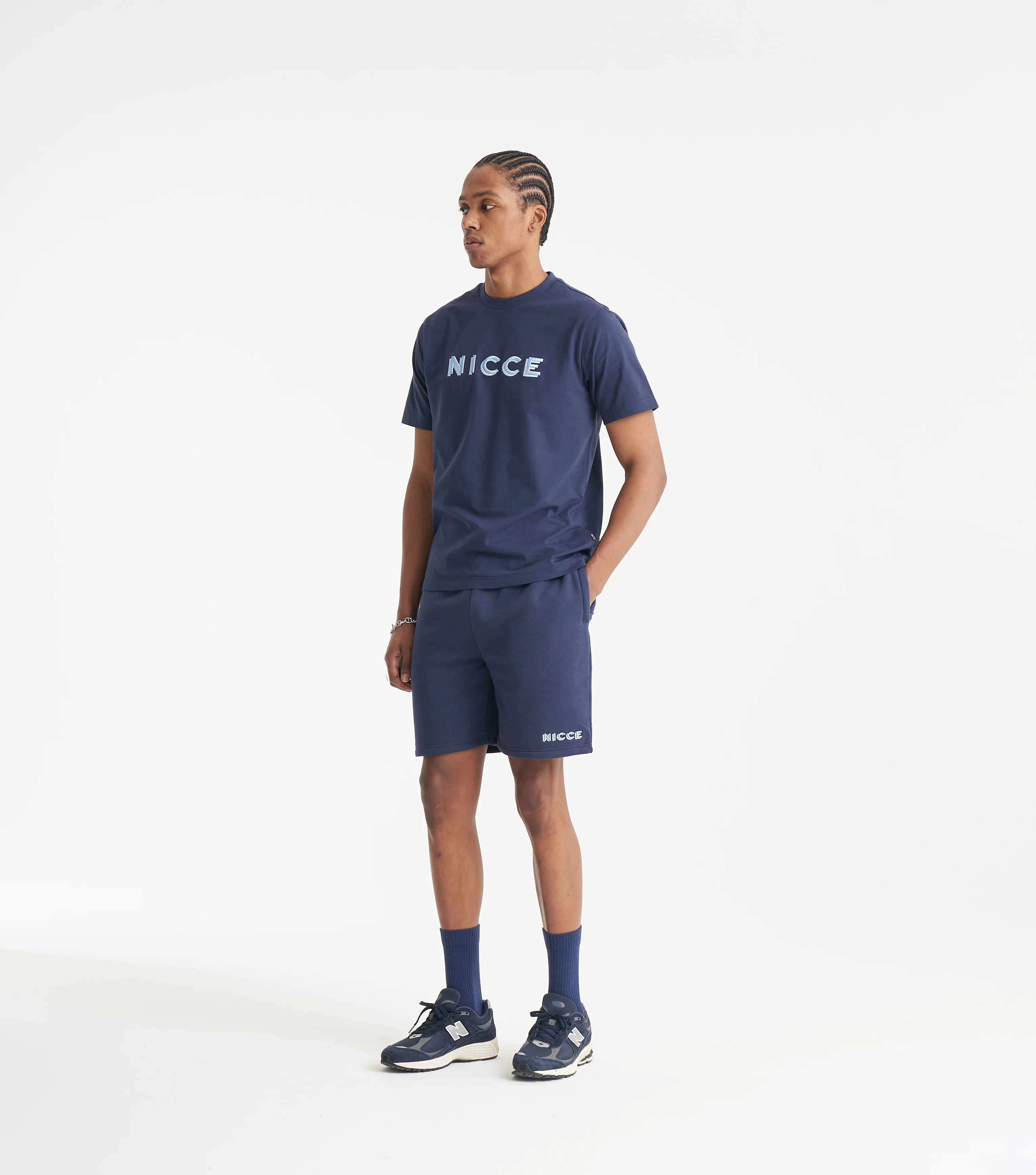 NICCE Mens Forma Shorts | Navy - Image 5