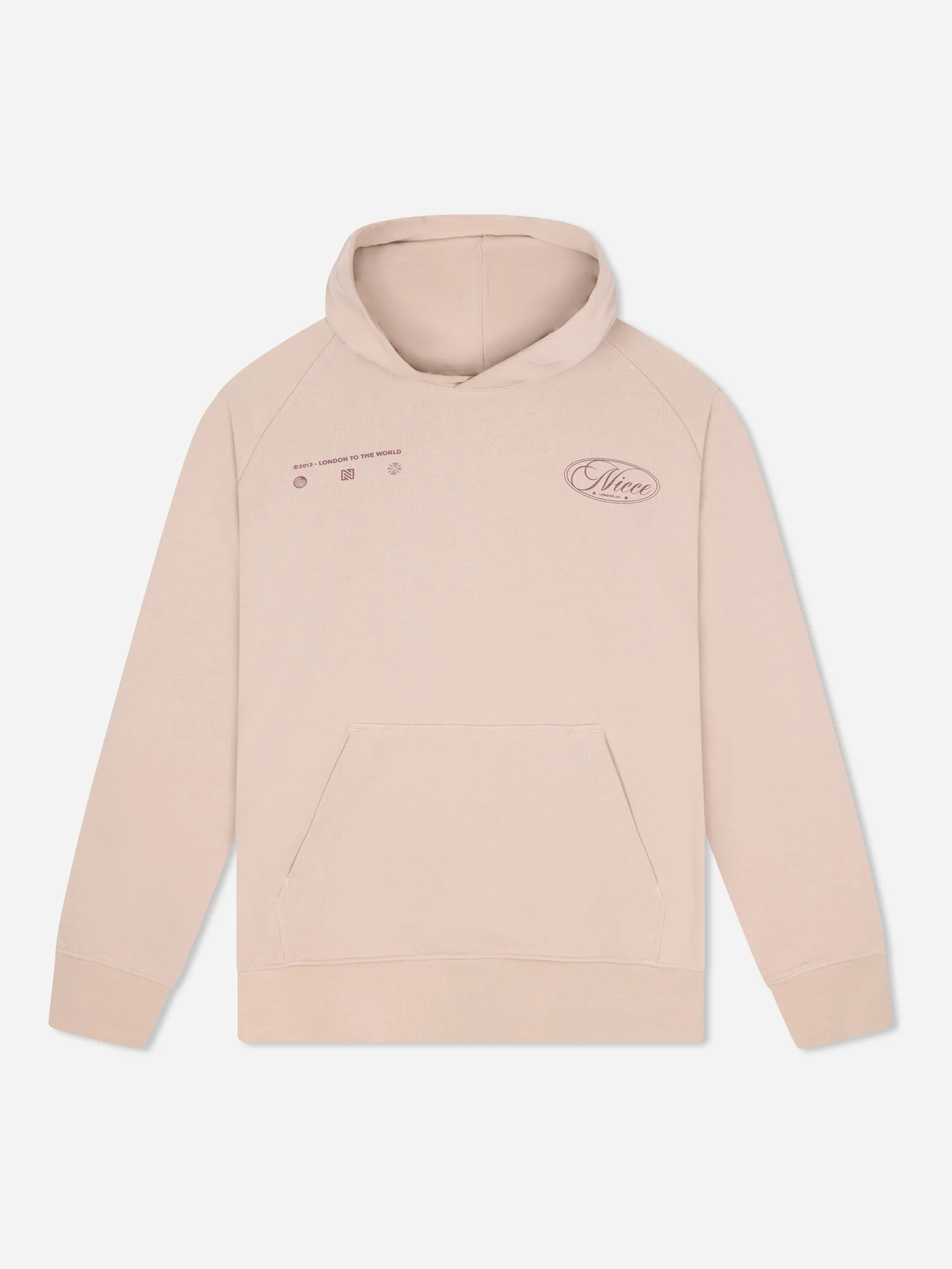 NICCE Mens Grant Hoodie | Ash - Image 5