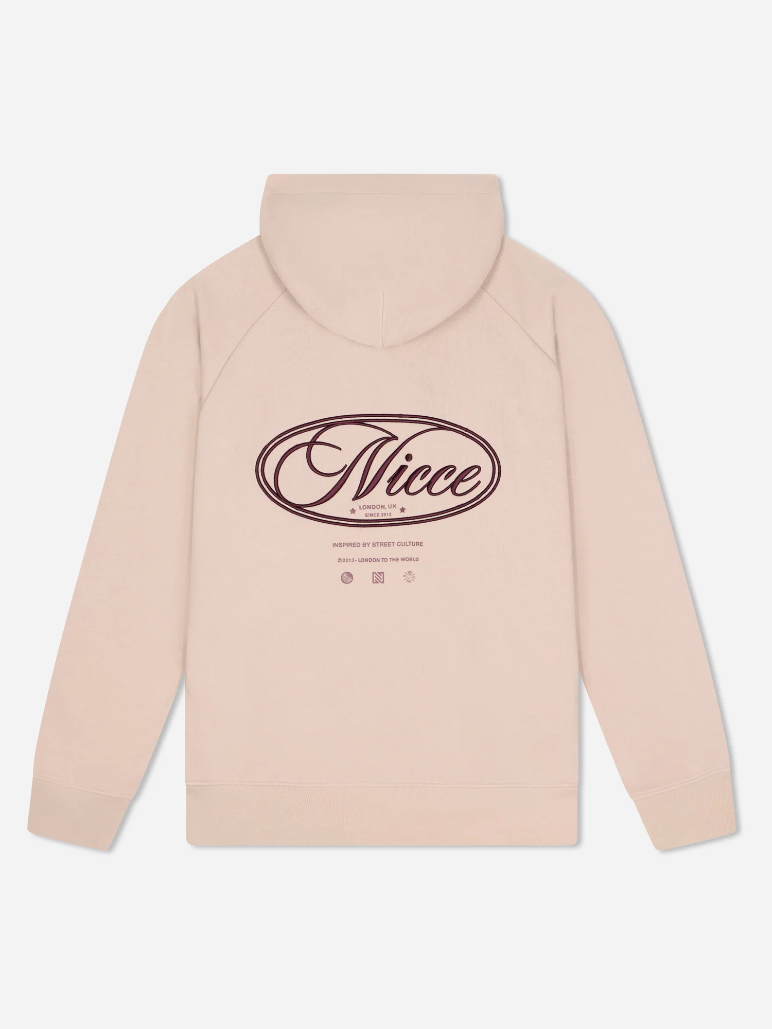 NICCE Mens Grant Hoodie | Ash - Image 7