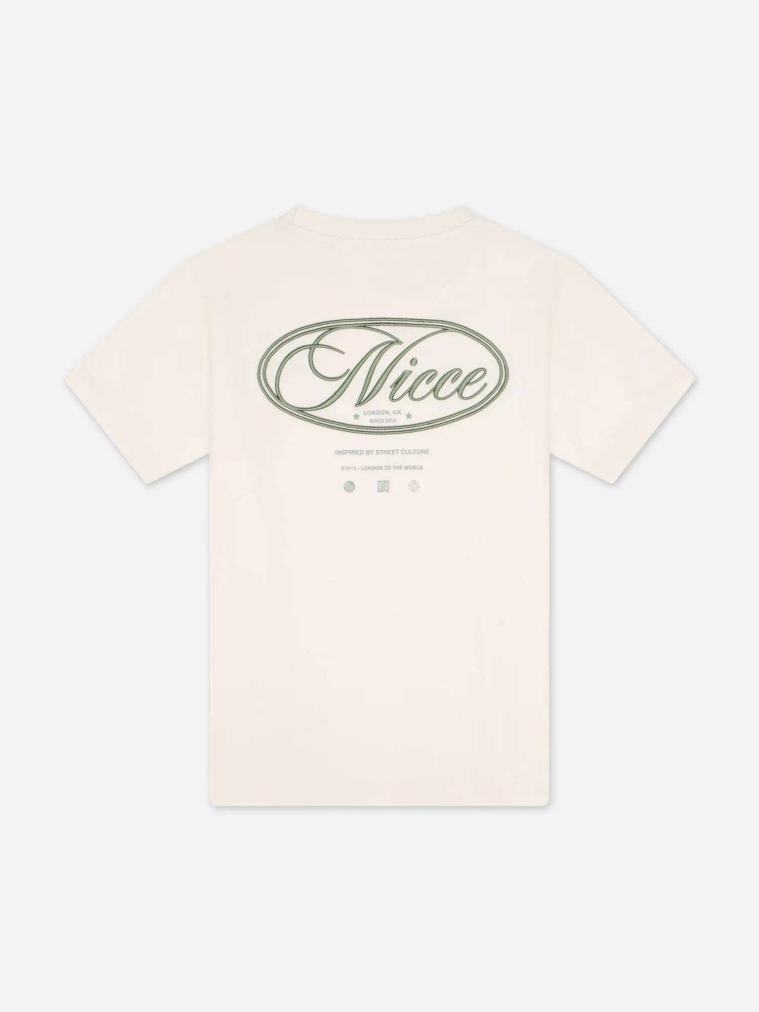 NICCE Mens Grant T-Shirt | Off White - Image 6