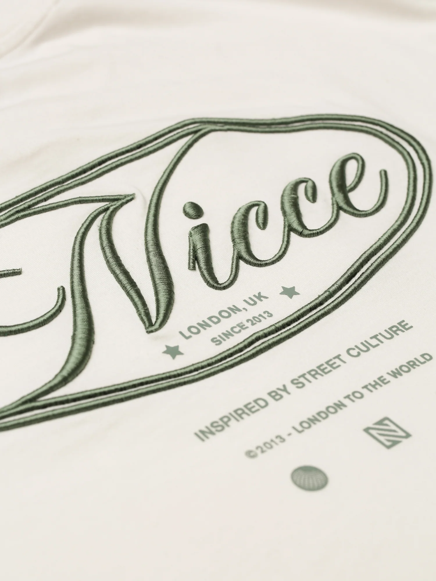 NICCE Mens Grant T-Shirt | Off White - Image 8