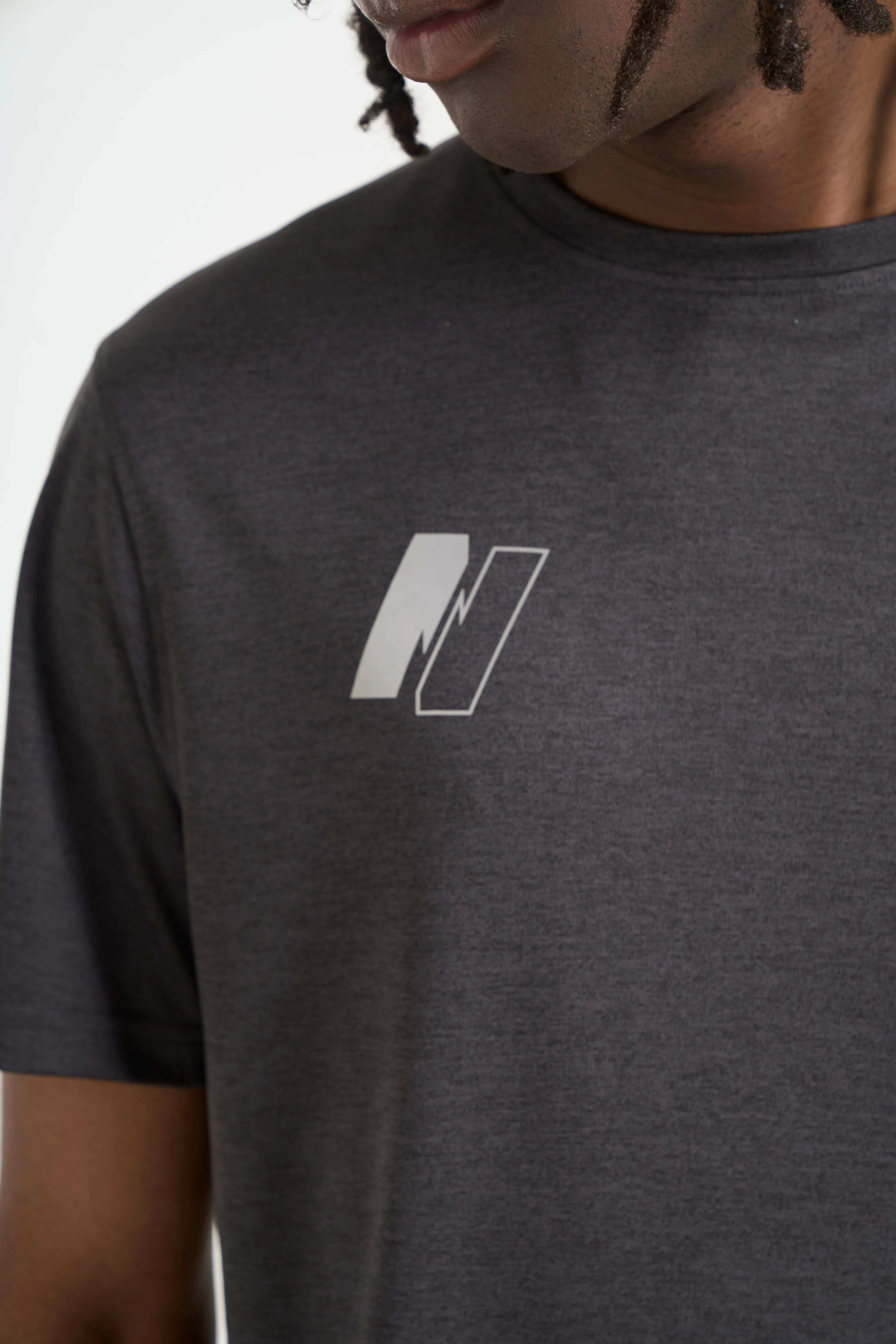 NICCE Mens Gripper T-Shirt | Black - Image 5