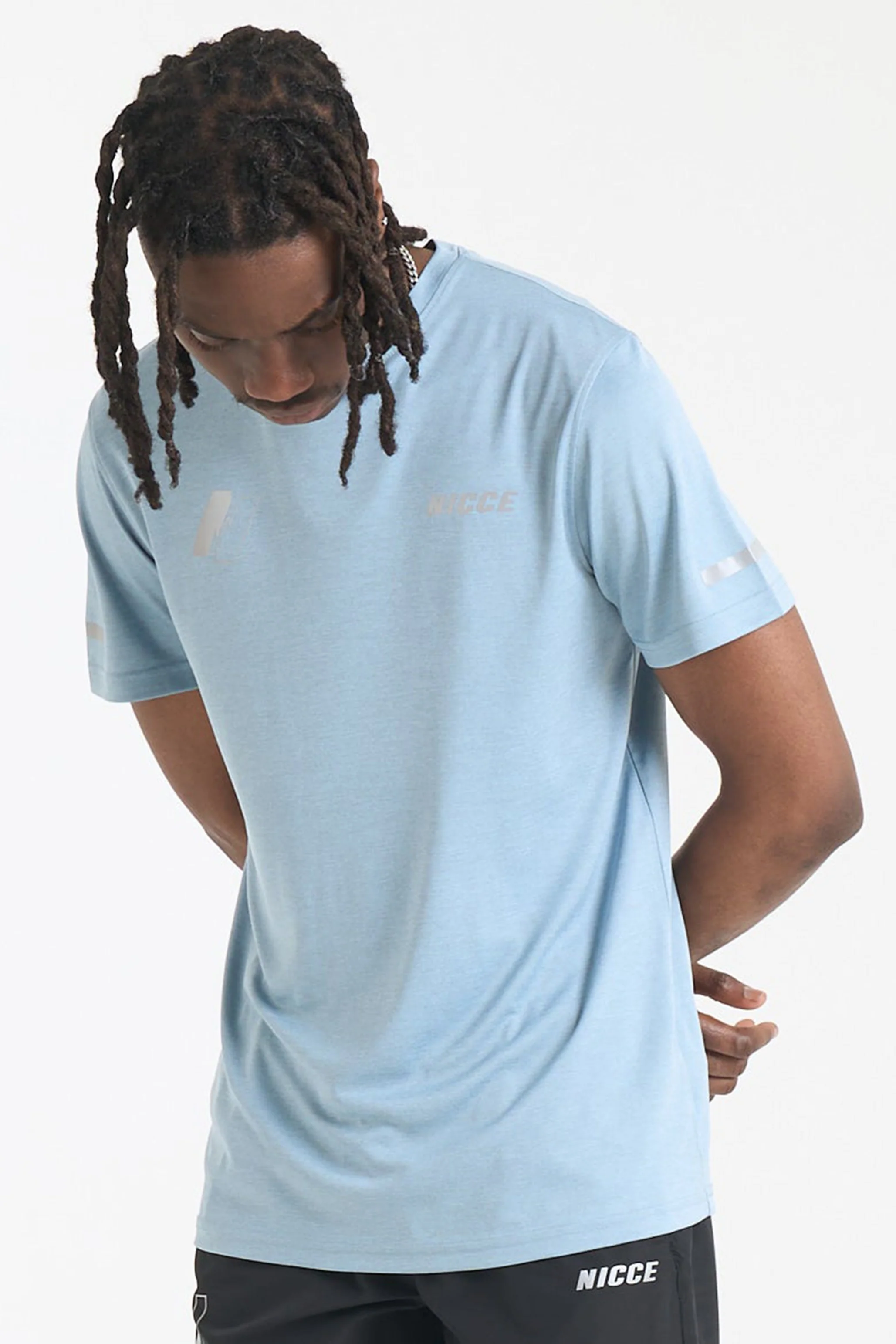 NICCE Mens Gripper T-Shirt | Blue
