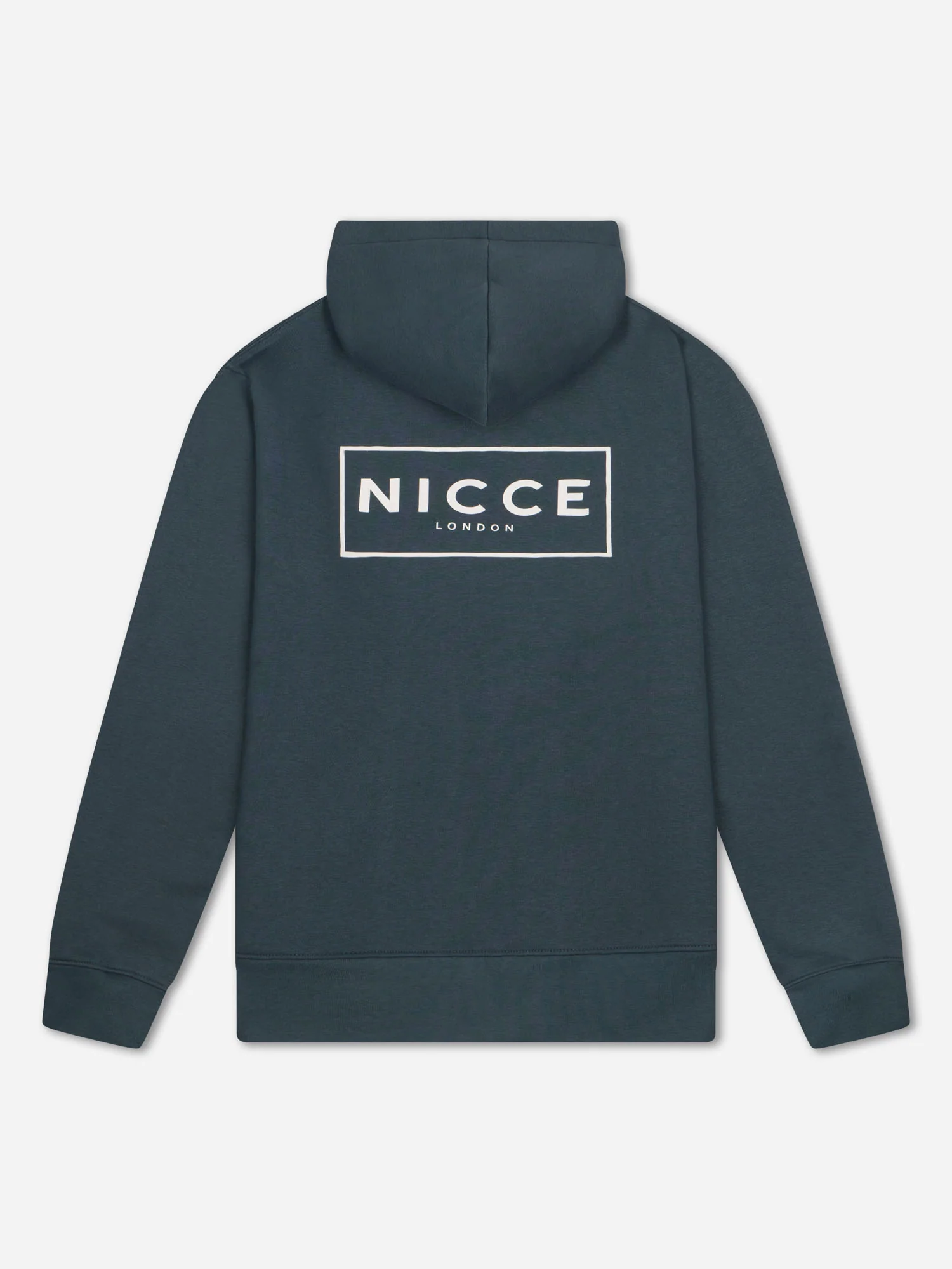 NICCE Mens Hontell Hoodie & Avensi Shorts Set | Future Grey / Black - Image 4