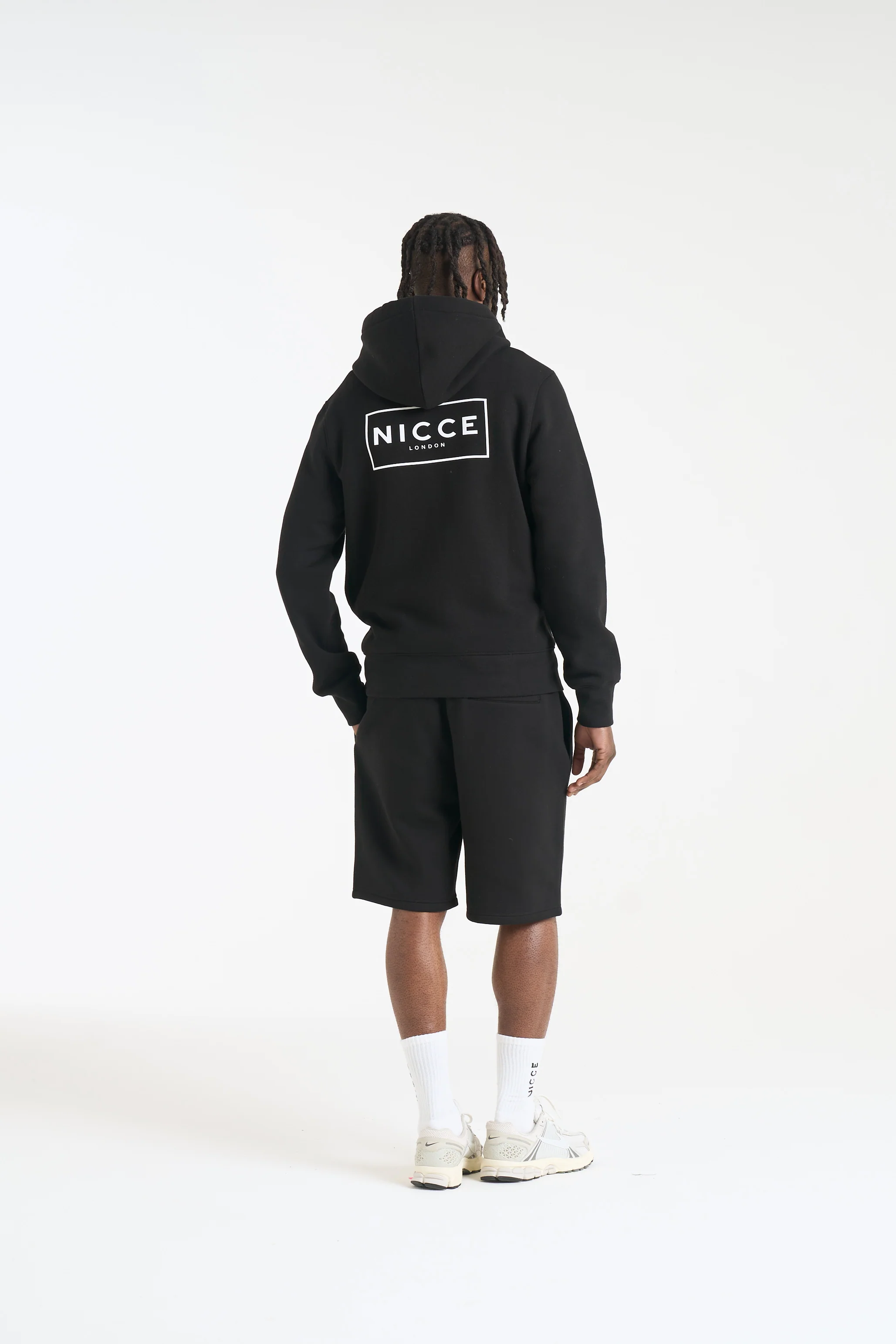 NICCE Mens Hontell Hoodie | Black - Image 4